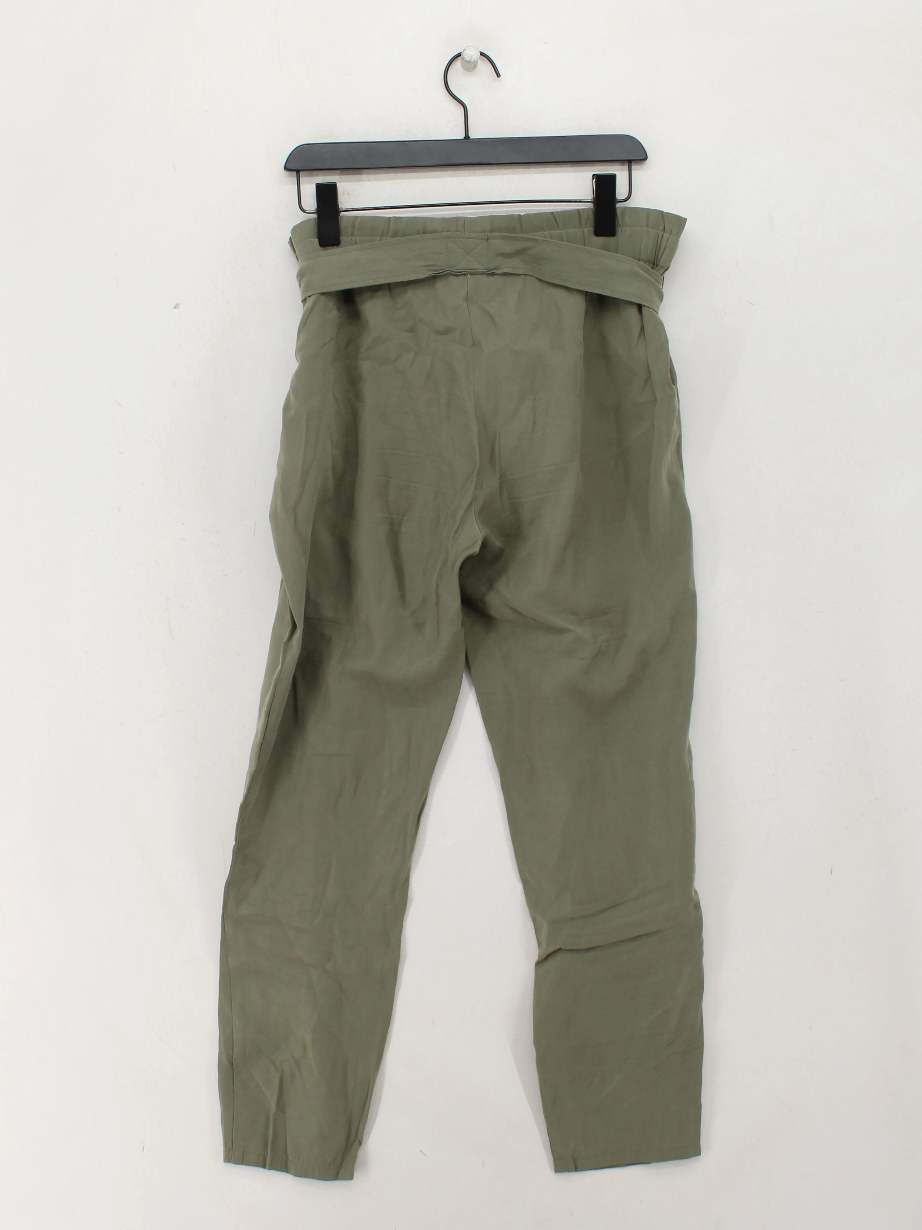 Bcbgeneration Women's Trousers S Green Lyocell Modal with Polyester Chino - Image 2