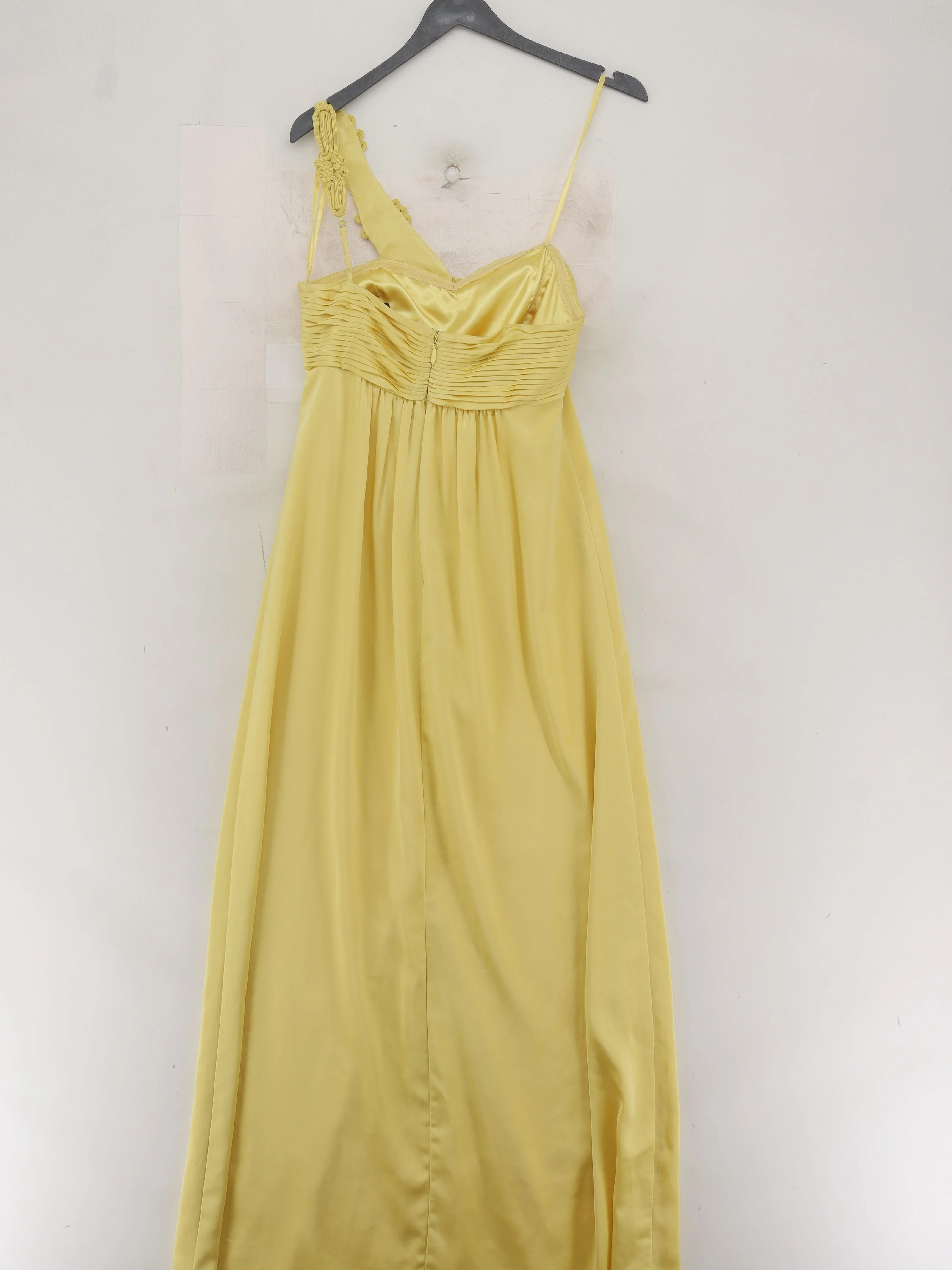 BCBGMAXAZRIA Maxi Dress UK10 in Yellow - Image 2
