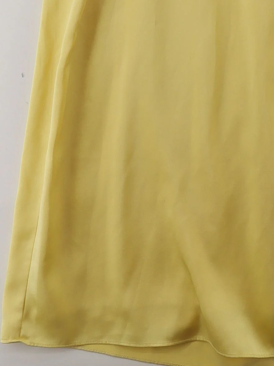 BCBGMAXAZRIA Maxi Dress UK10 in Yellow - Image 4