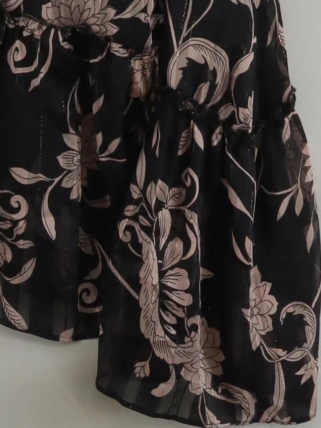 BCBGMAXAZRIA Mini Dress in Black - Image 4