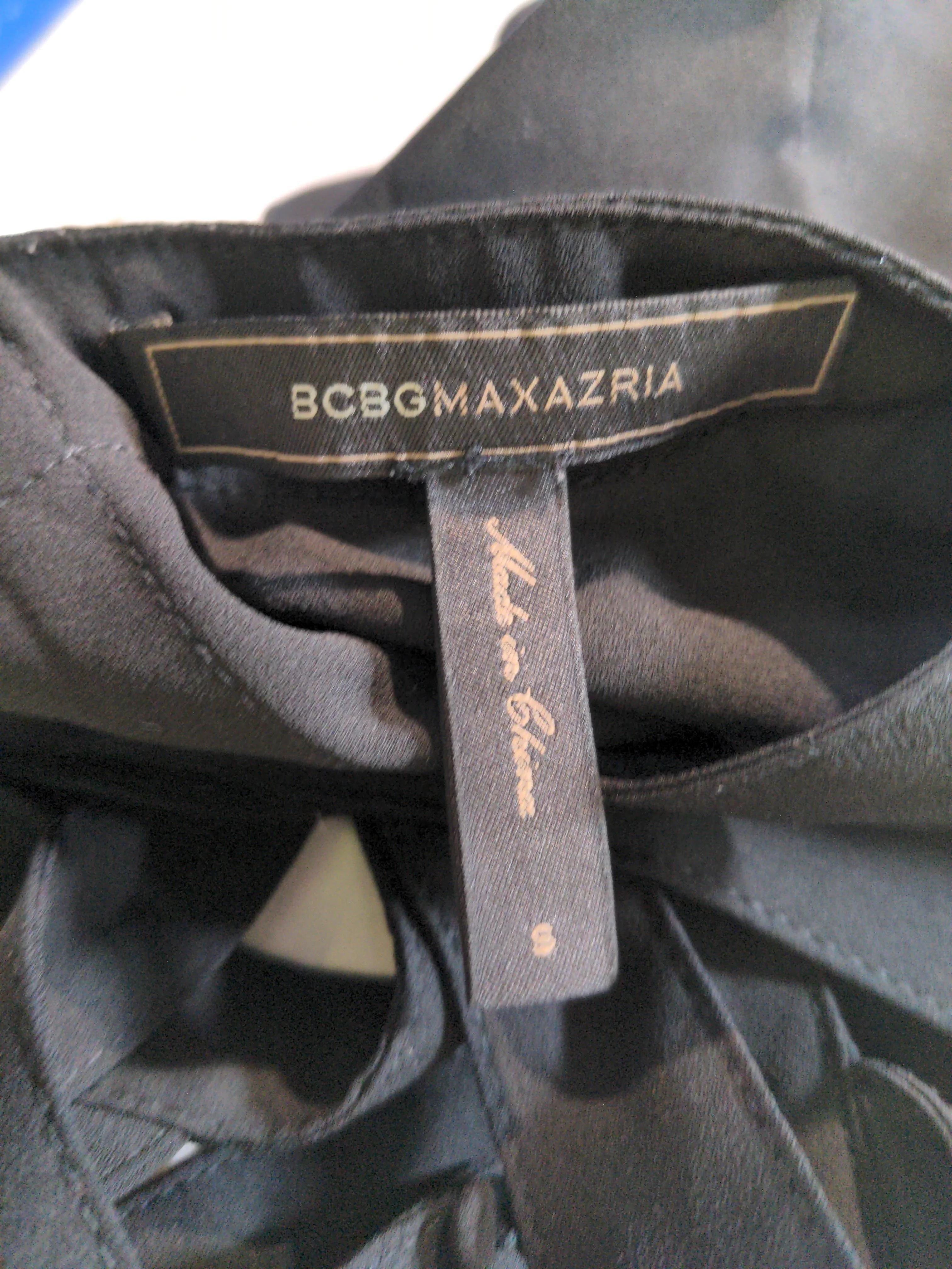 BCBGMAXAZRIA Mini Dress S in Black - Image 5