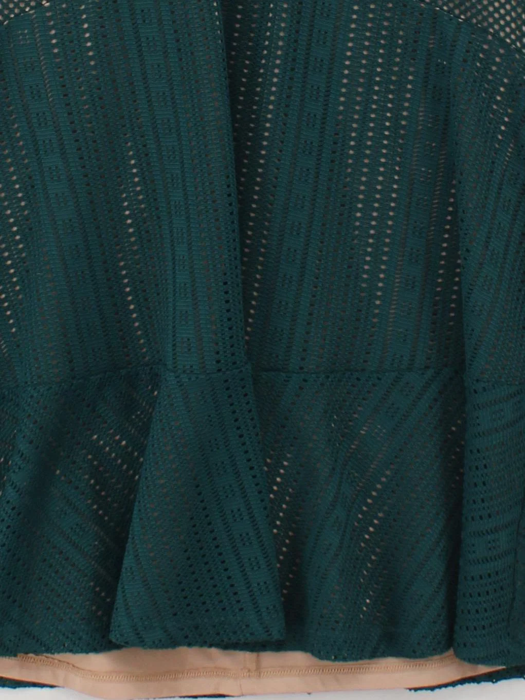 BCBGMAXAZRIA Skater Mini Dress S in Green - Image 4