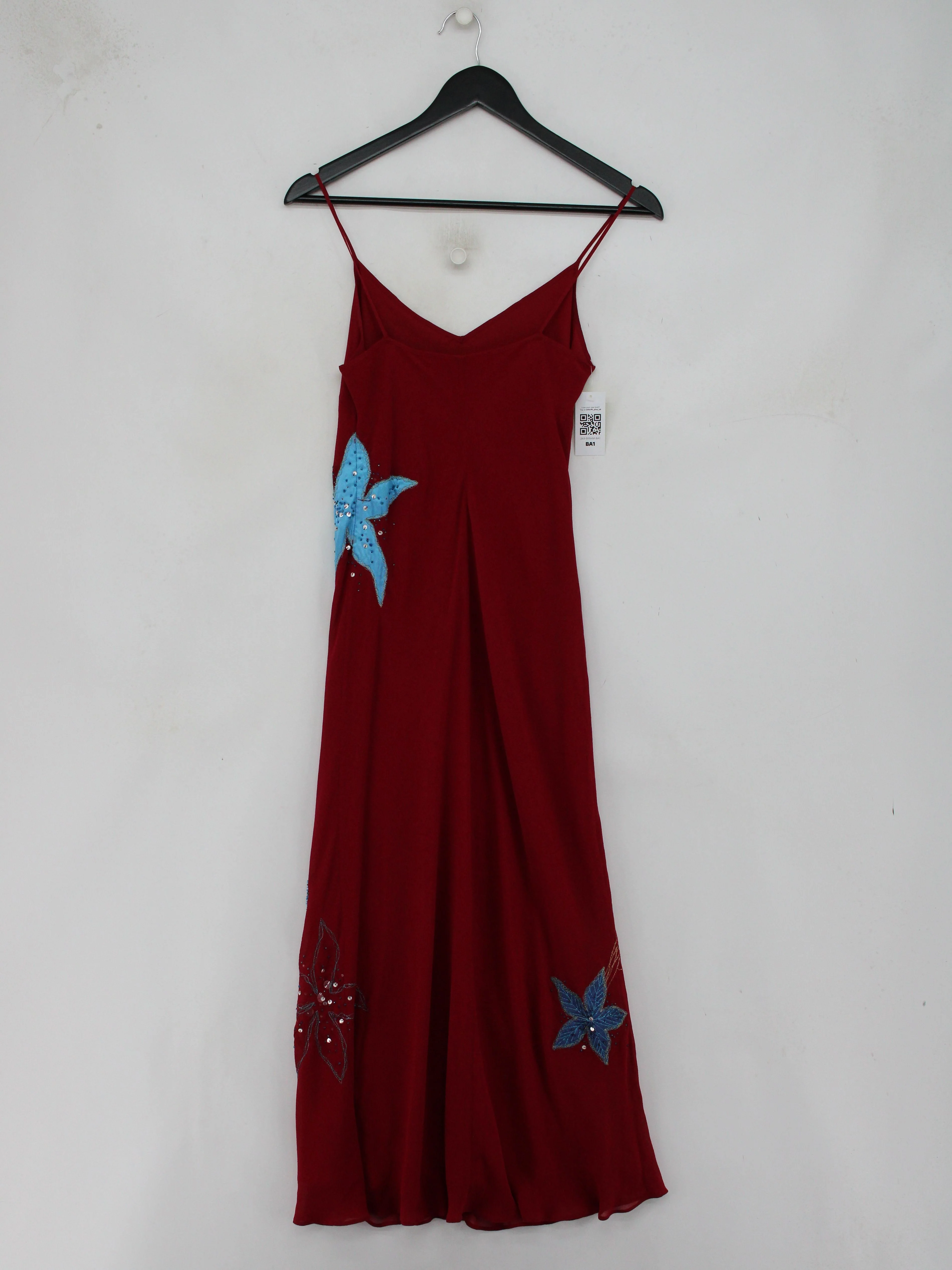 BDL Slip Maxi Dress UK10 in Red - Image 2