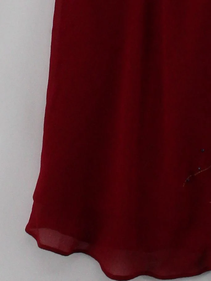 BDL Slip Maxi Dress UK10 in Red - Image 4