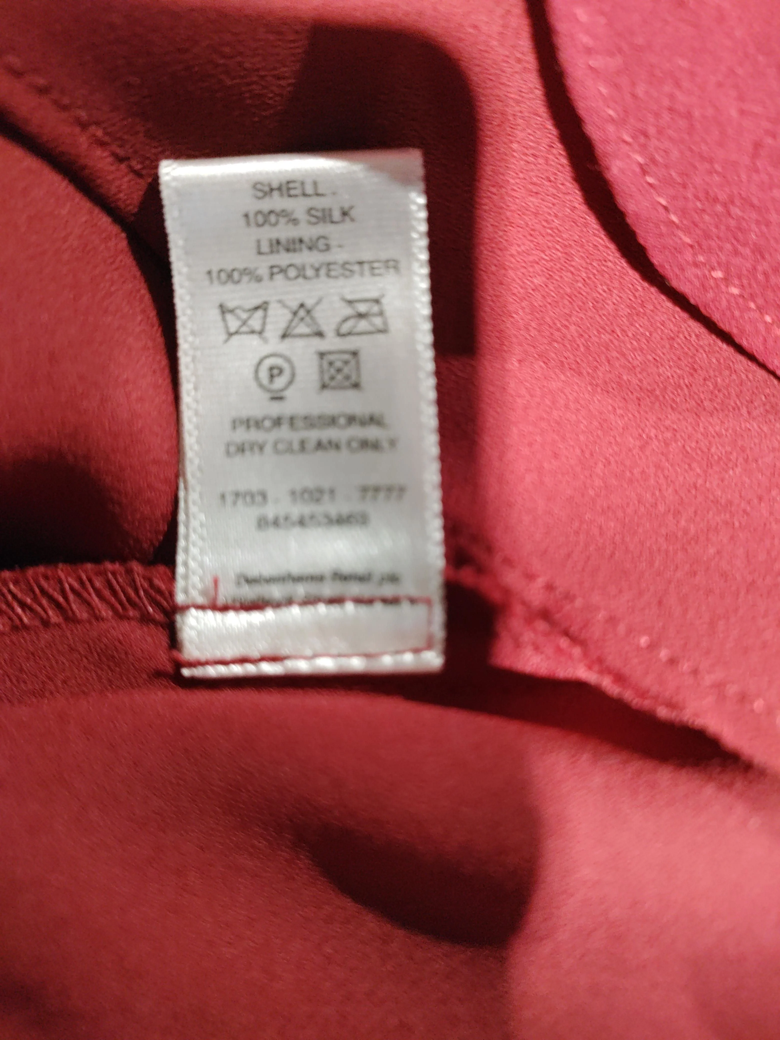 BDL Slip Maxi Dress UK10 in Red - Image 6