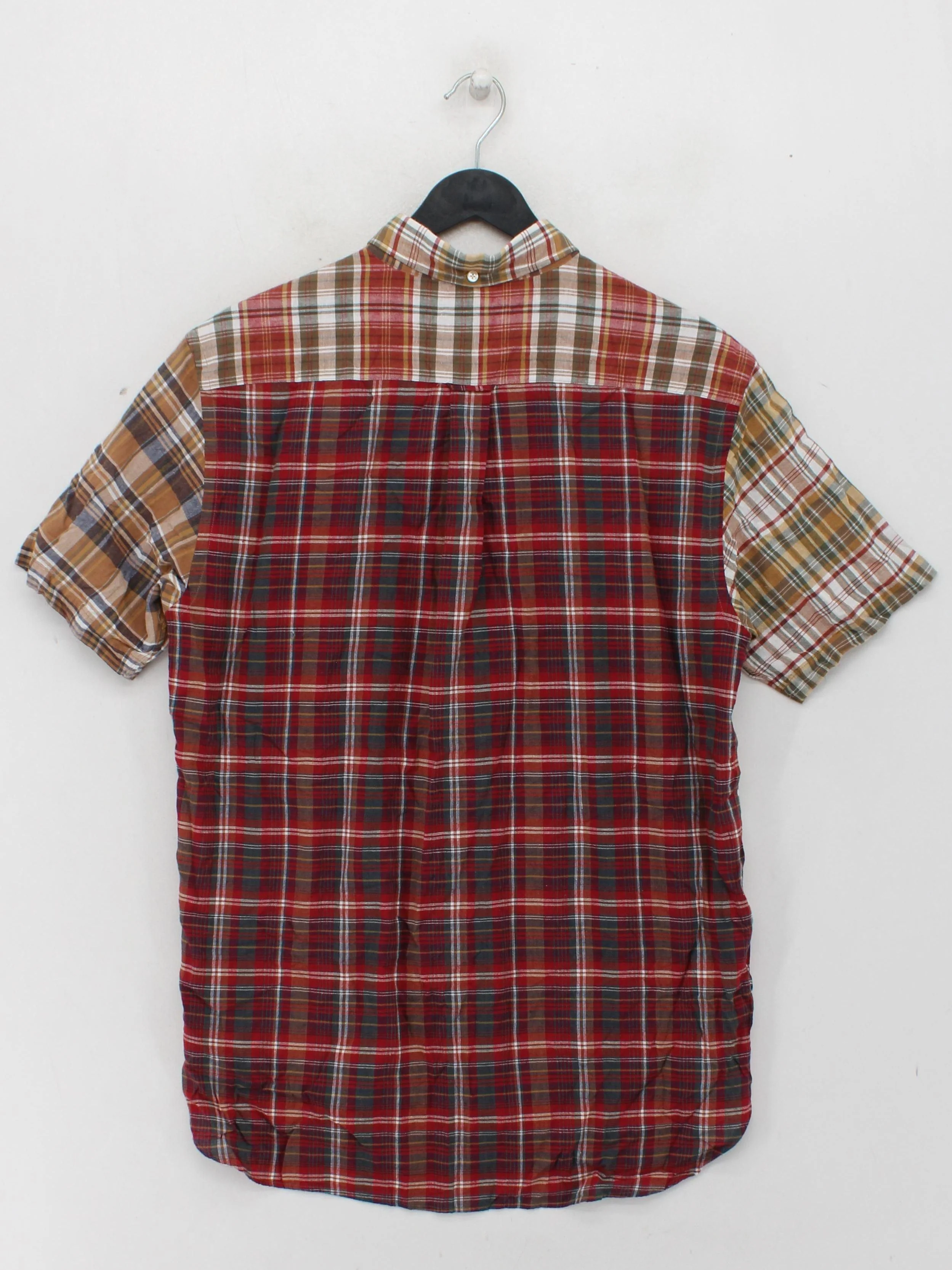 Beams Men's Shirt L Multi Checkered 100% Cotton Basic - Image 2
