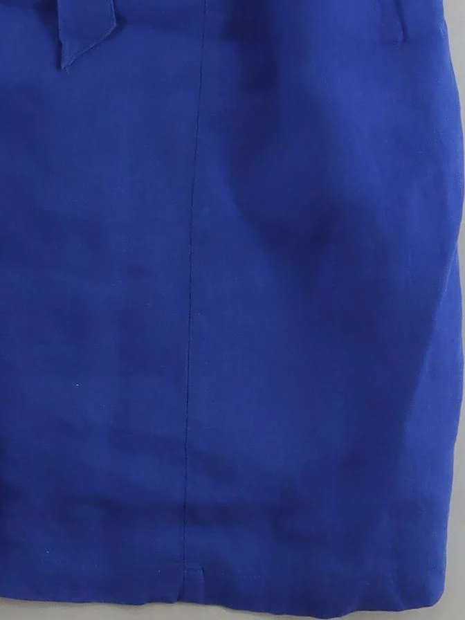Beaufort & blake Slip Mini Dress UK10 in Blue - Image 4