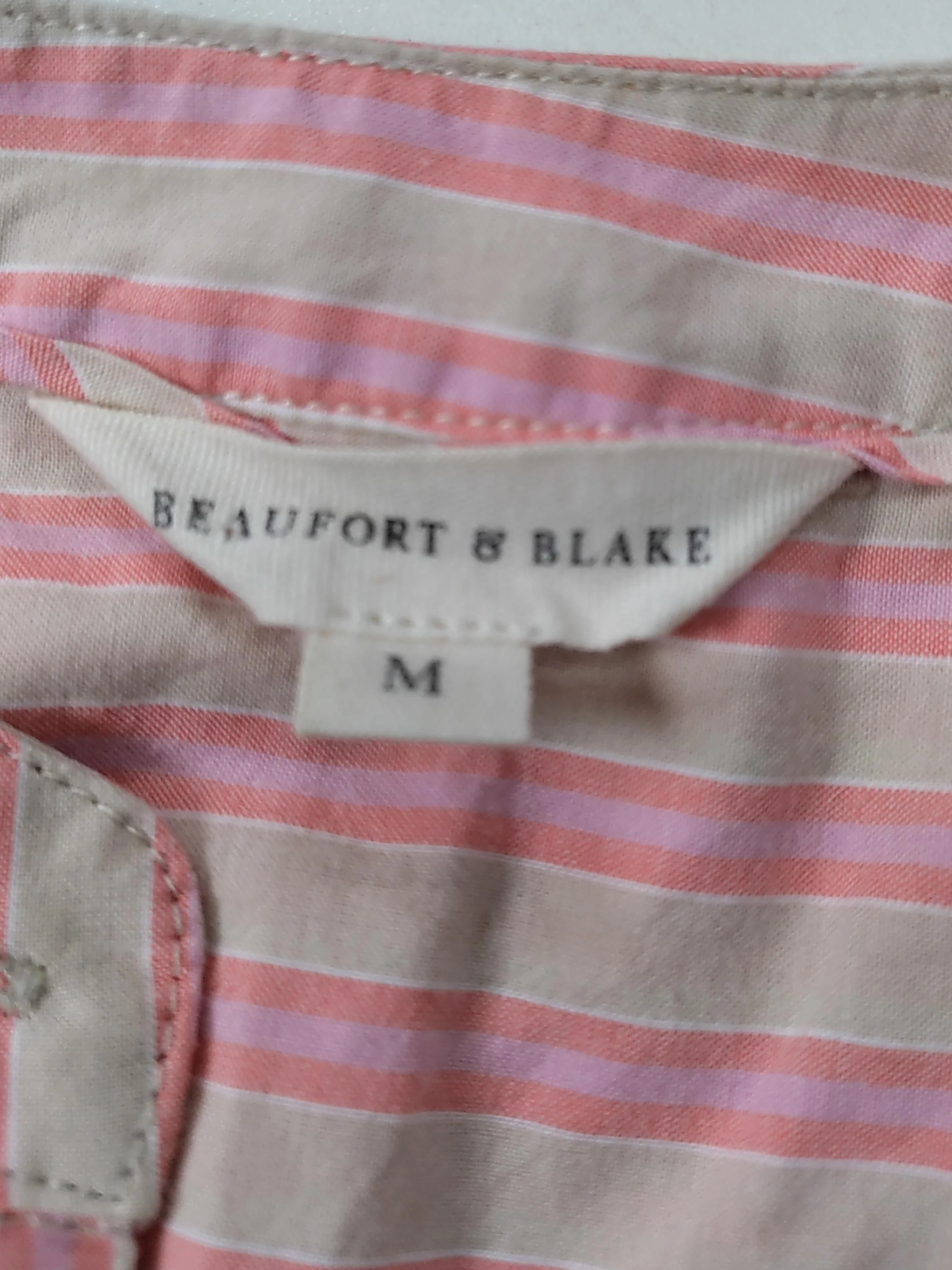 Beaufort & Blake Women's Blouse M Multi 100% Cotton Basic - Image 5