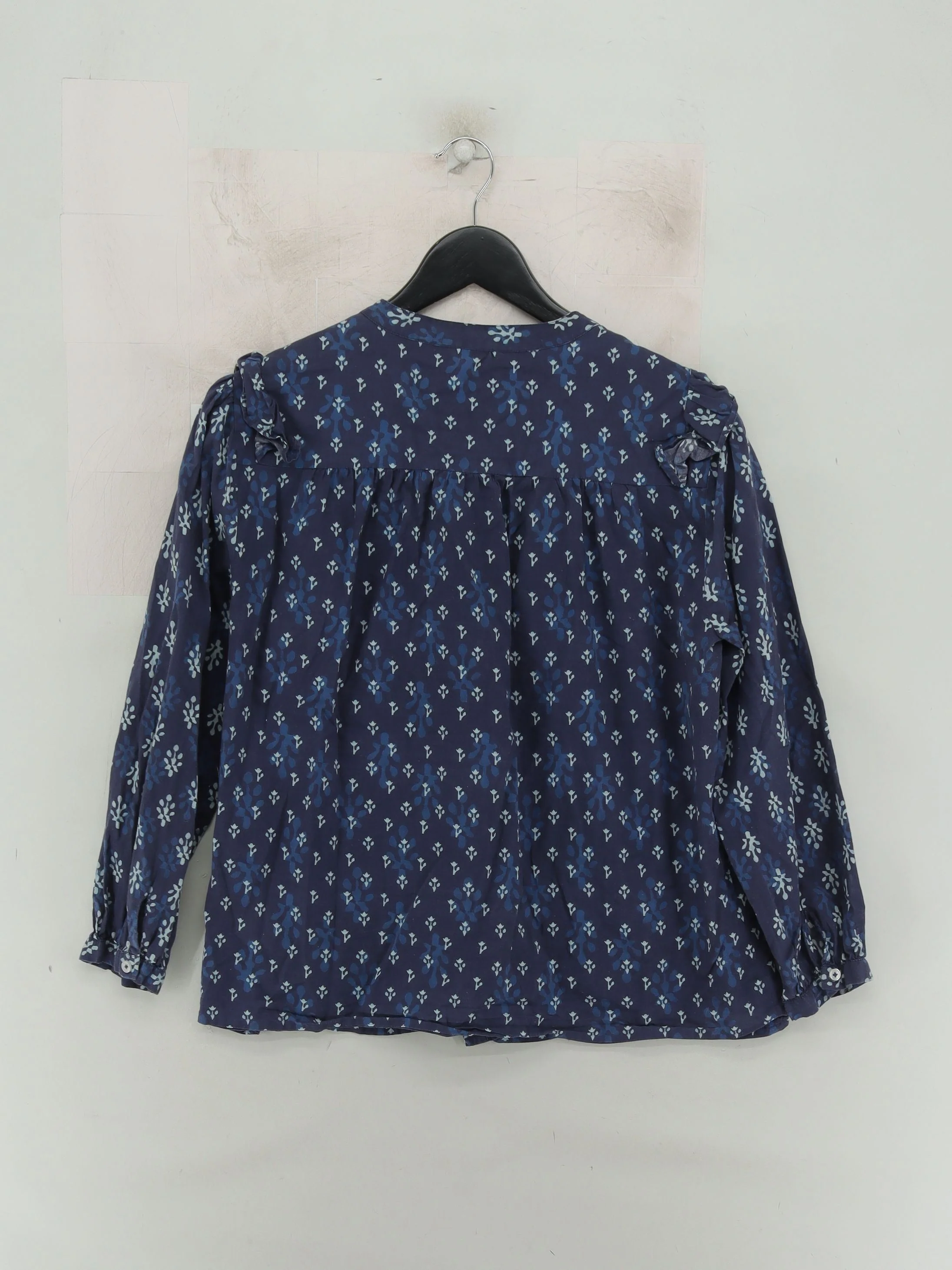 Beaufort & Blake Women's Shirt L Blue 100% Cotton Basic - Image 2