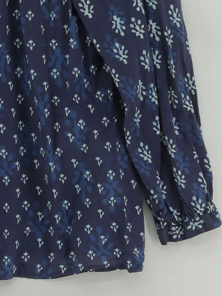 Beaufort & Blake Women's Shirt L Blue 100% Cotton Basic - Image 4