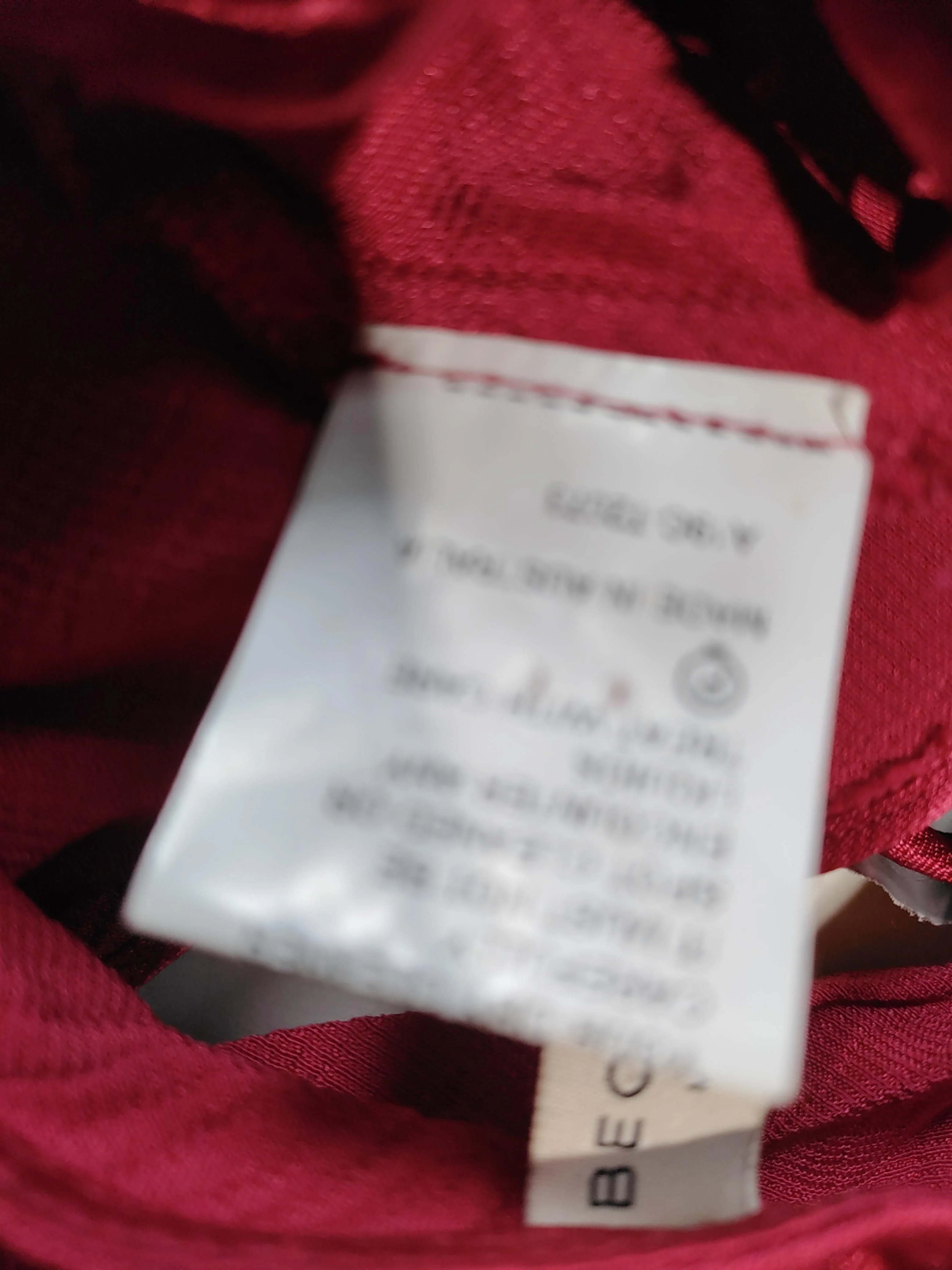 Bec + Bridge Women's Top UK 8 Red 100% Other Sleeveless V-Neck Basic - Image 6