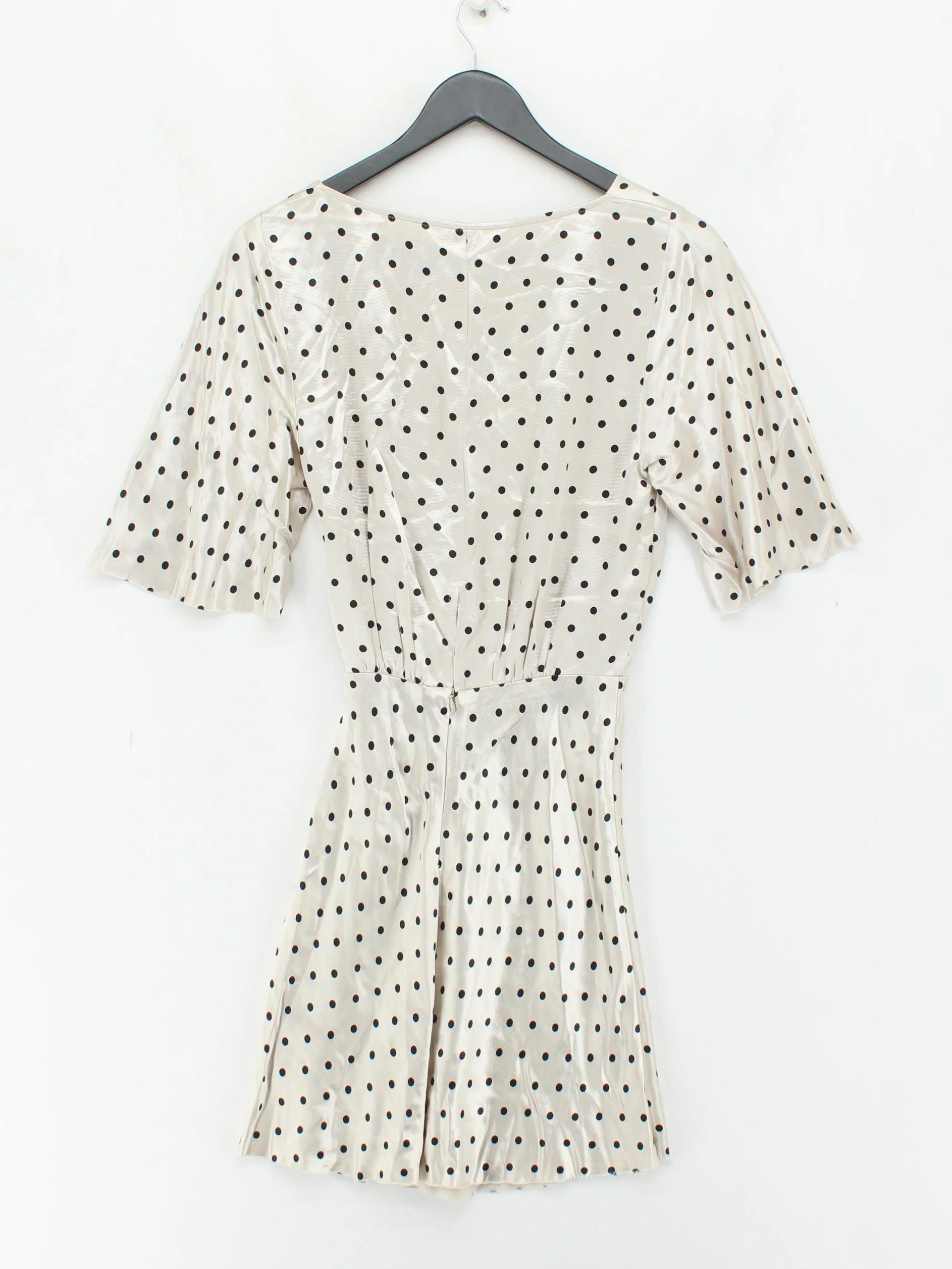 Bec + Bridge Wrap Mini Dress UK8 in Cream - Image 2