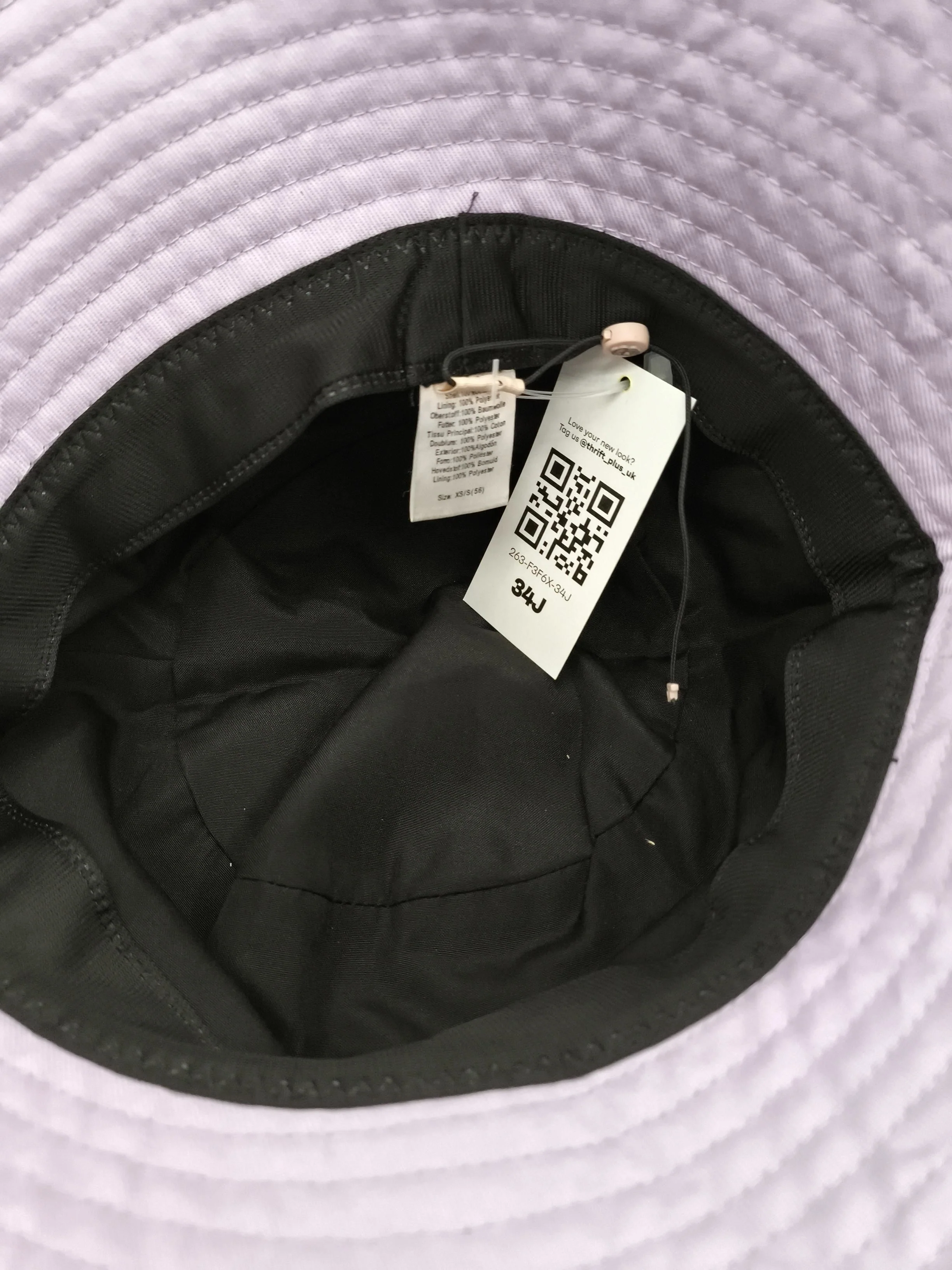 Becksöndergaard Women's Hat XS Purple Cotton with Polyester Bucket Hat - Image 4