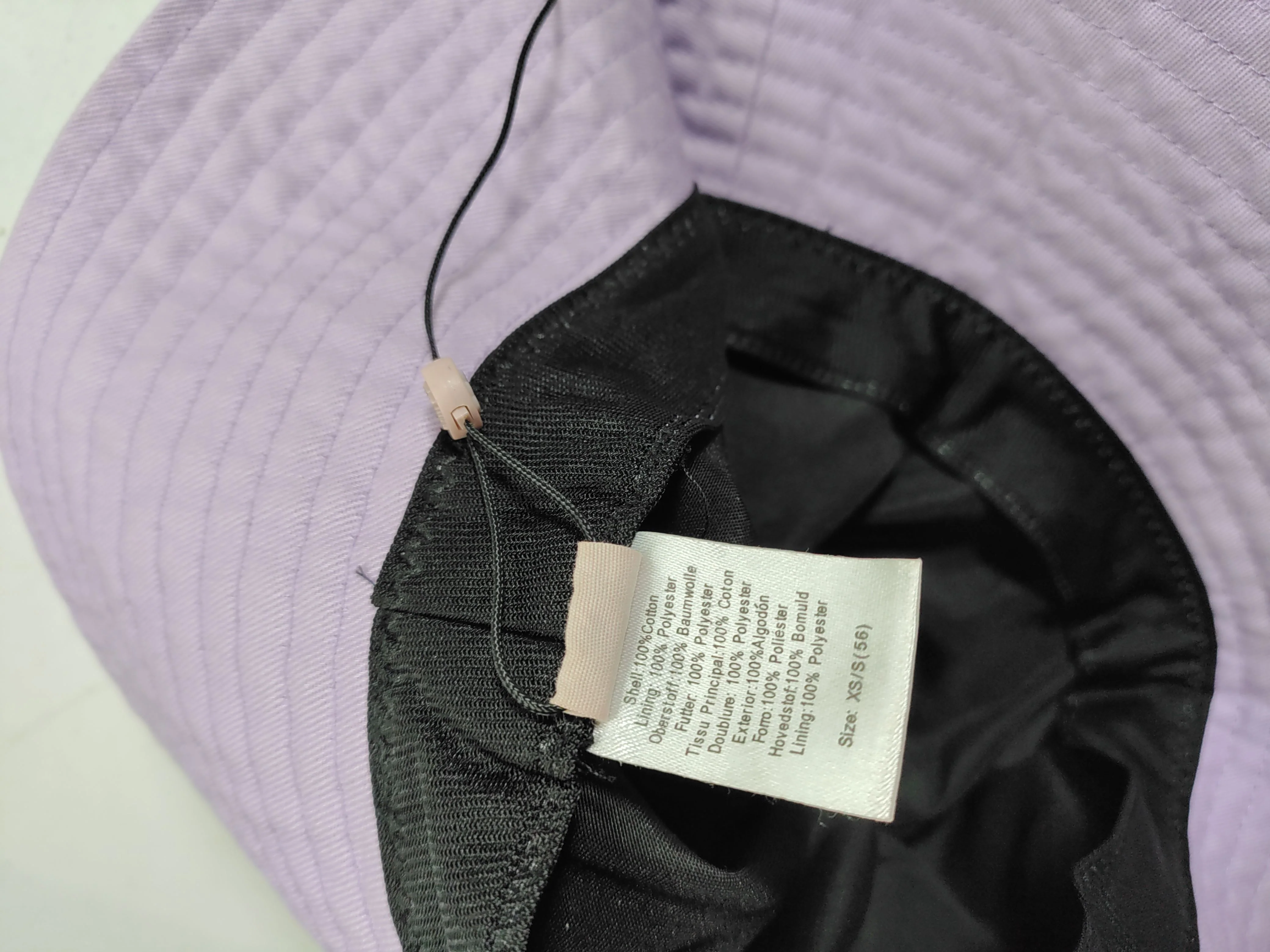 Becksöndergaard Women's Hat XS Purple Cotton with Polyester Bucket Hat - Image 7