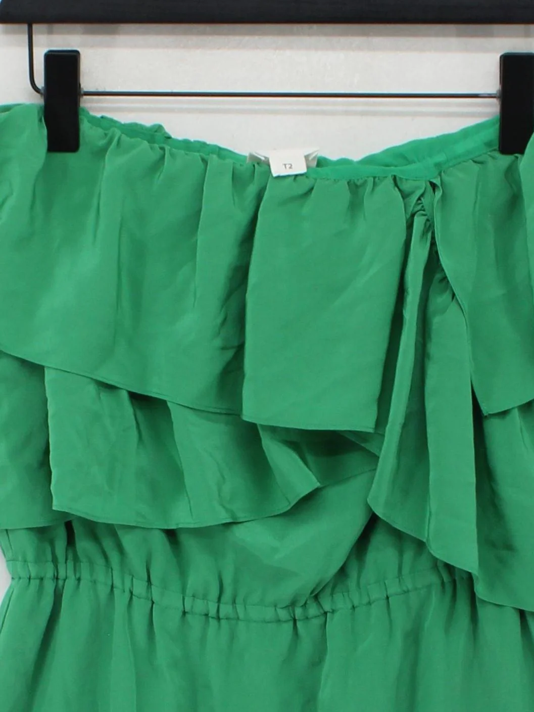 Belair Mini Dress S in Green - Image 3