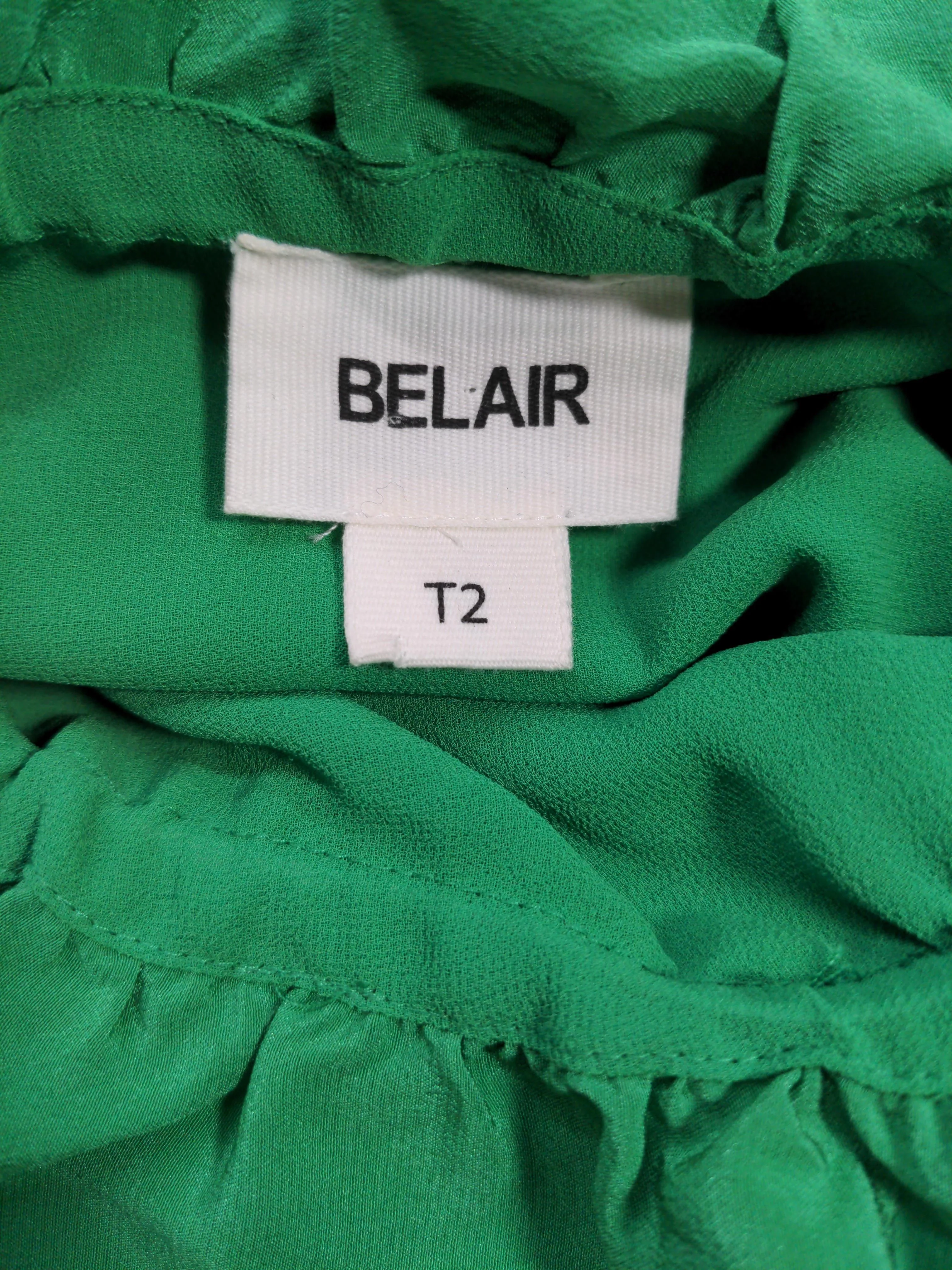 Belair Mini Dress S in Green - Image 5