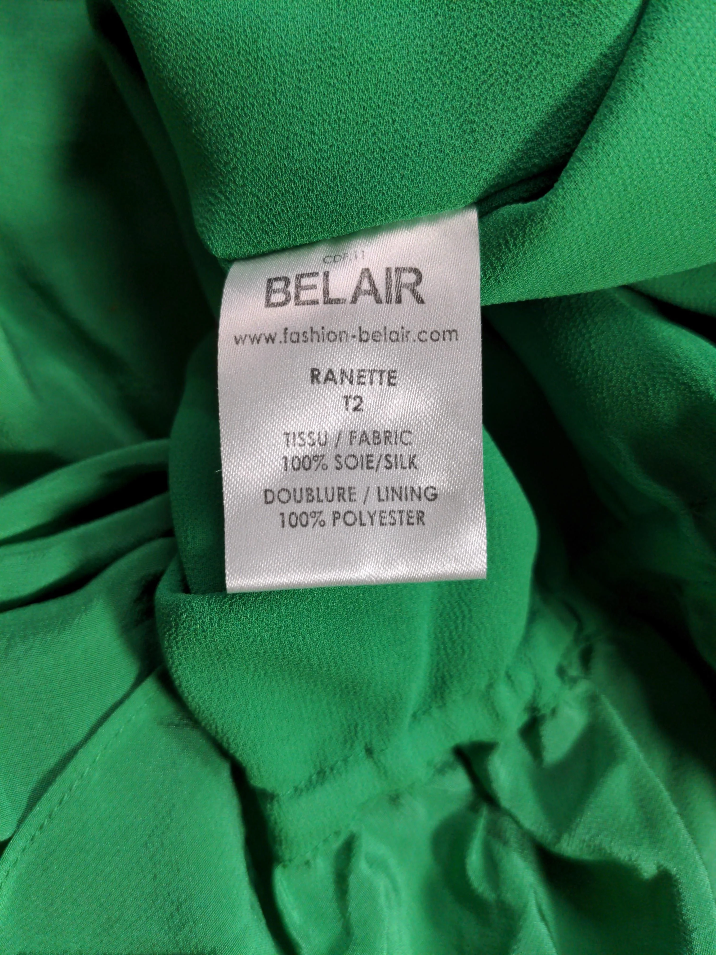 Belair Mini Dress S in Green - Image 6