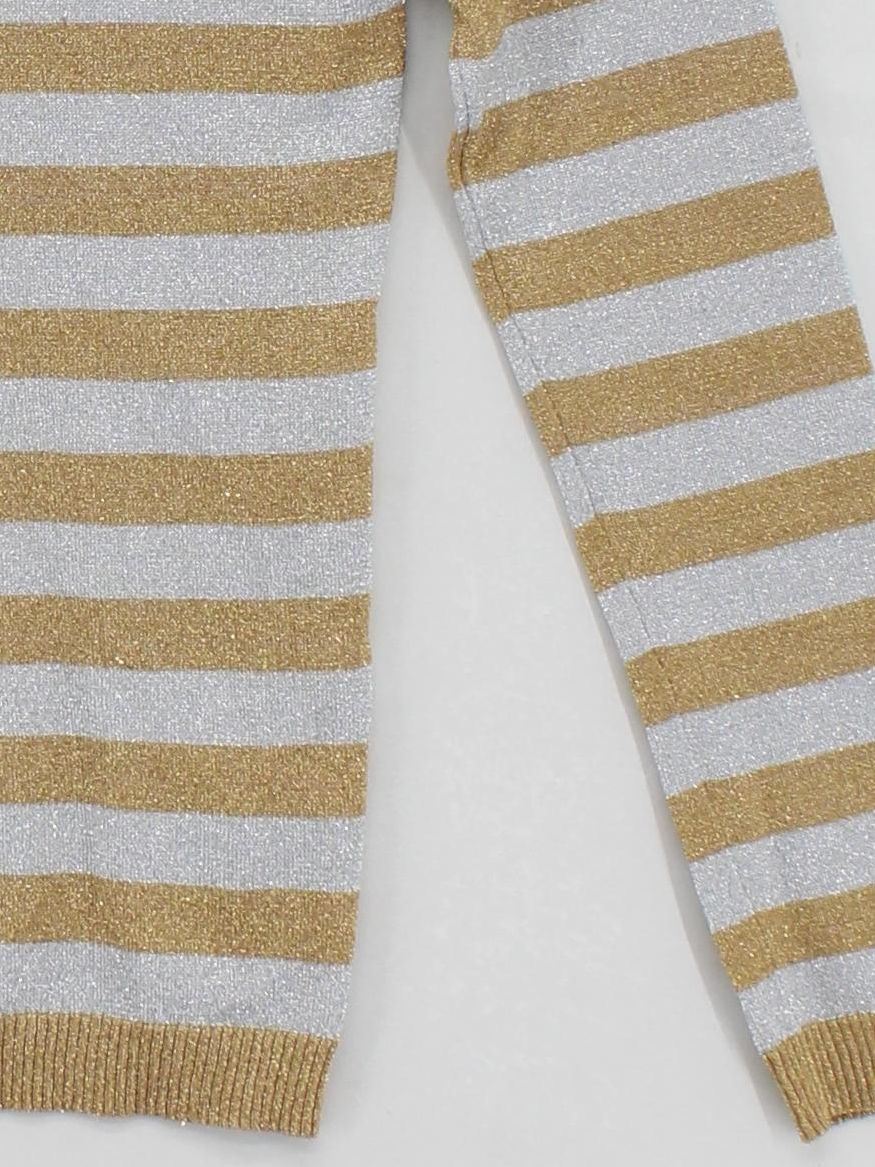 Bella Freud Women's Jumper S Gold Rayon with Other, Nylon Pullover - Image 4