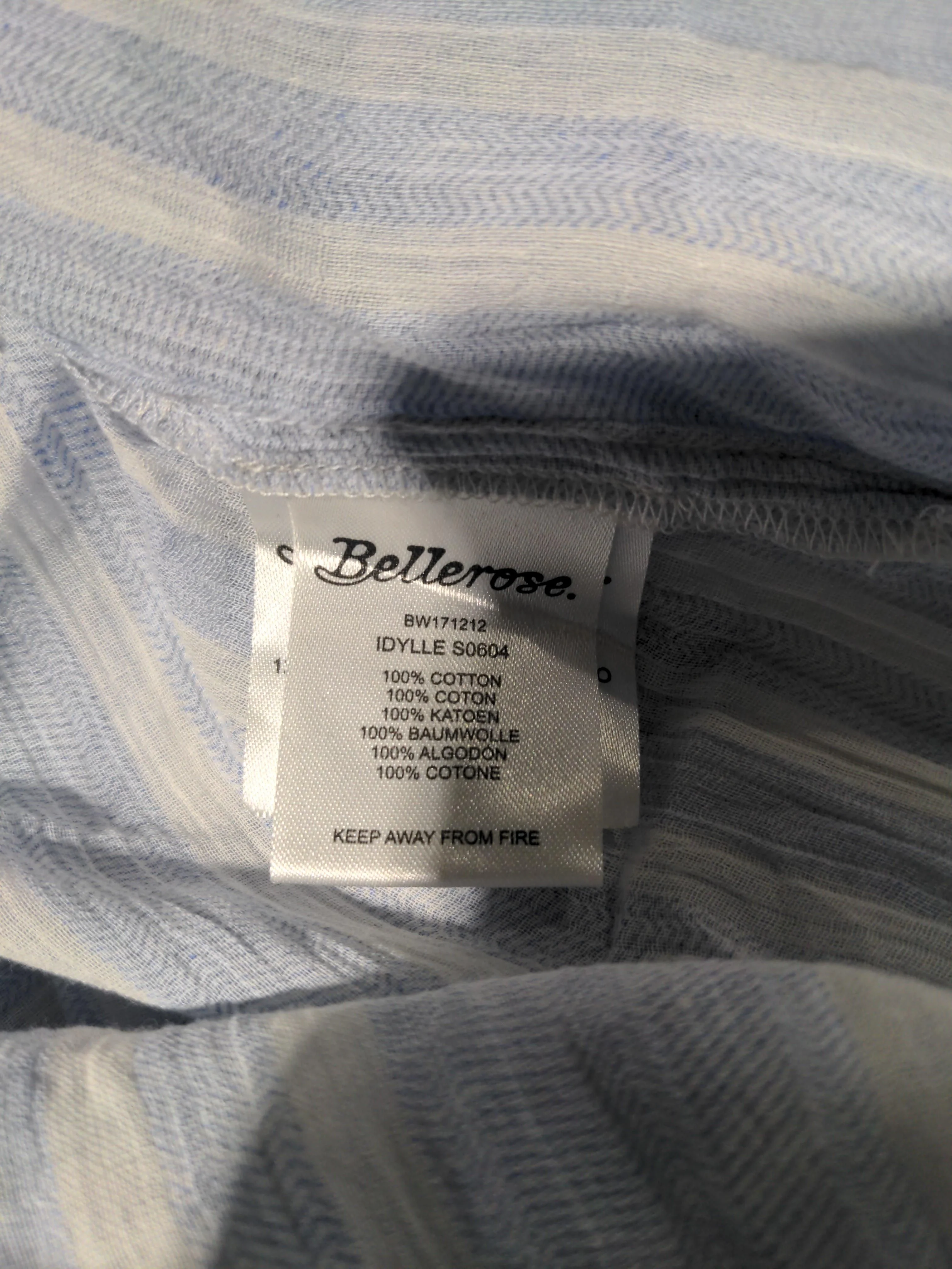 Bellerose T-Shirt Mini Dress UK10 in Multi - Image 6