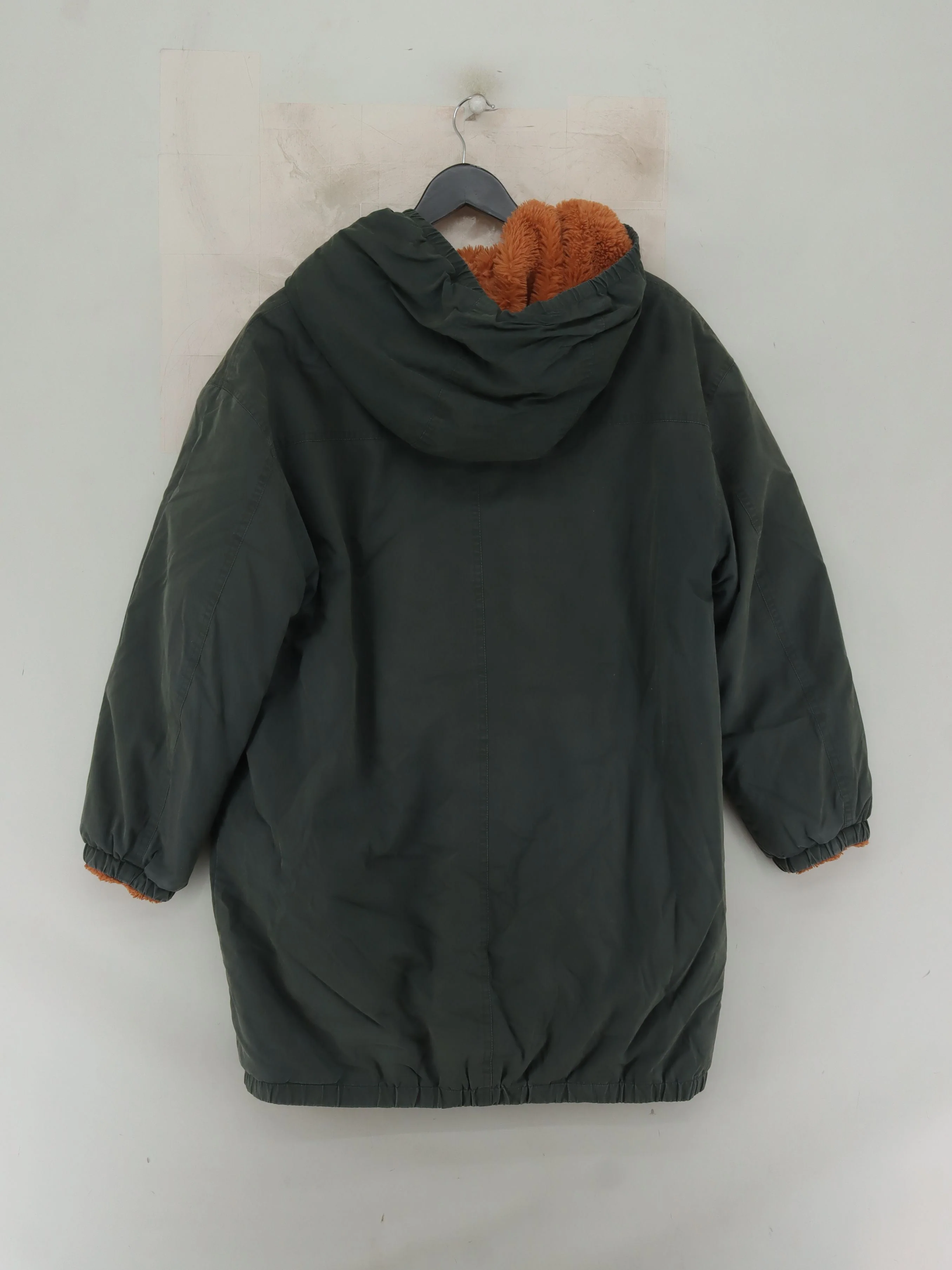 Bellerose Women's Coat M Green Cotton with Polyamide, Nylon, Polyester Parka - Image 2