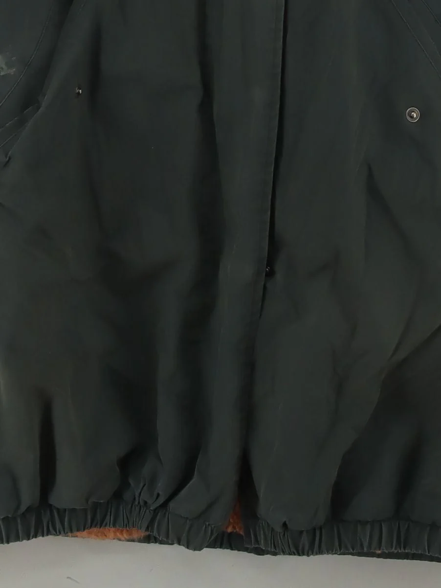 Bellerose Women's Coat M Green Cotton with Polyamide, Nylon, Polyester Parka - Image 4