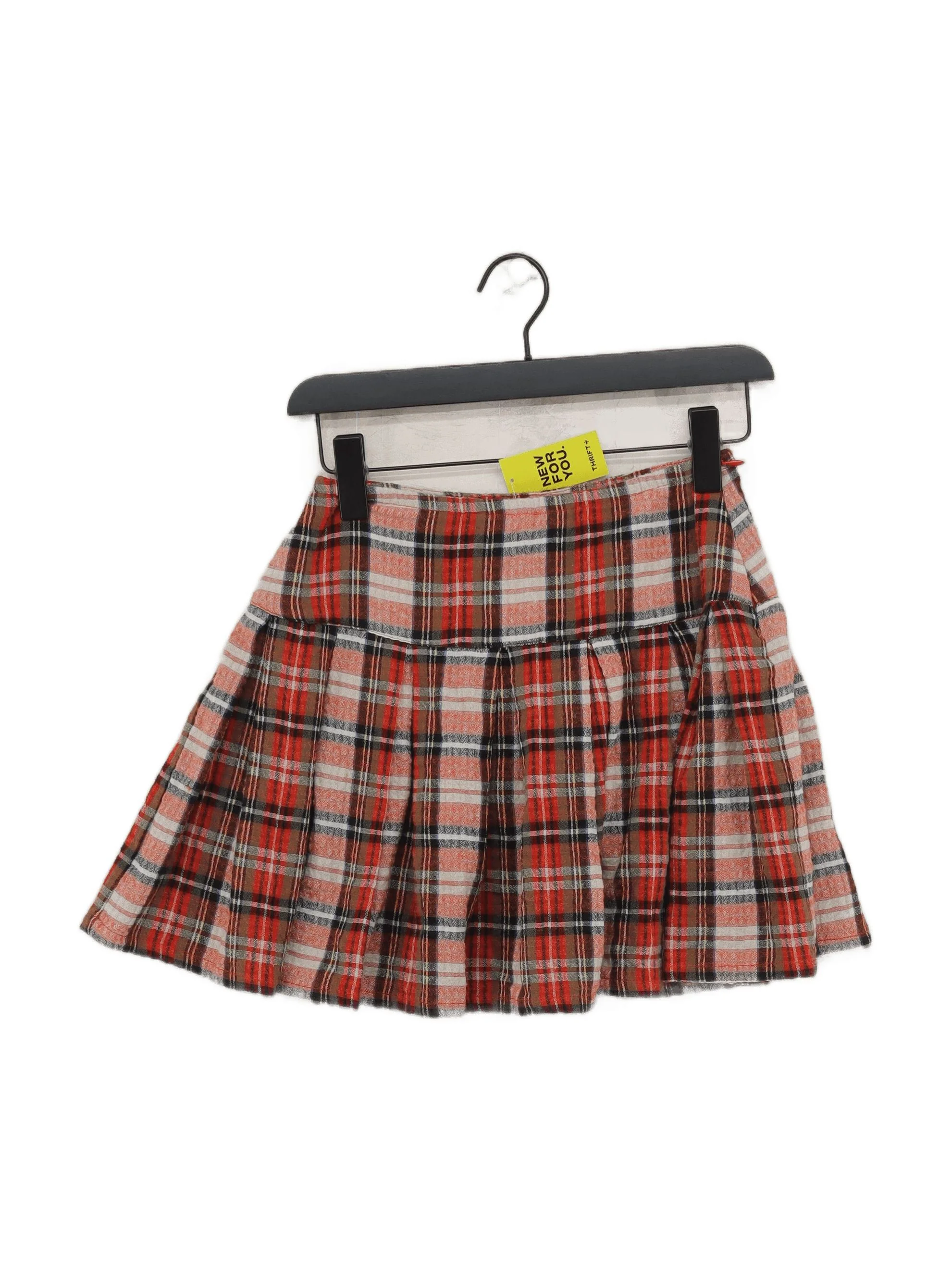 Bellerose Women's Mini Skirt XS Multi Checkered 100% Other Short Mini