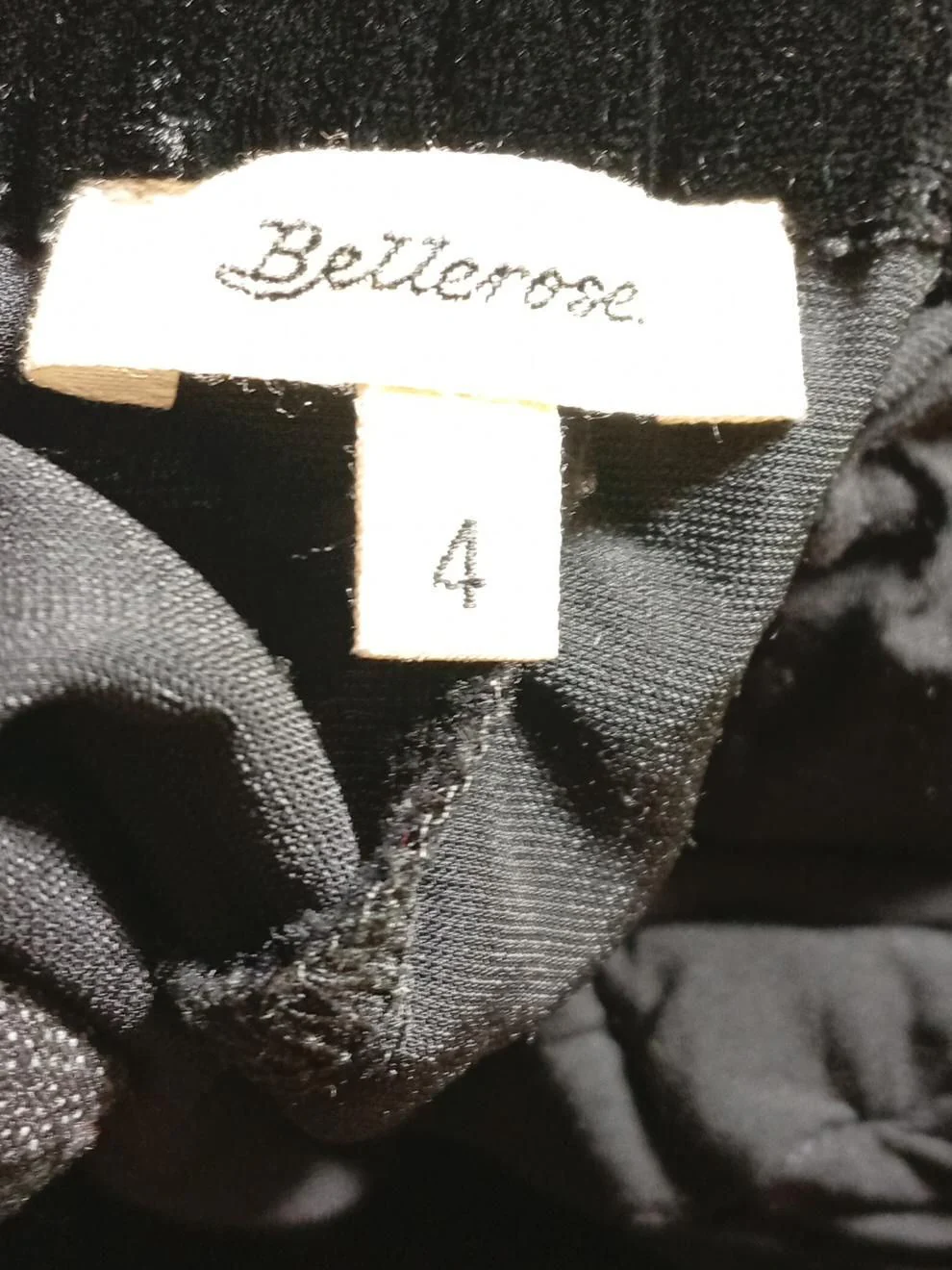 Bellerose Women's Trousers UK 8 Black Viscose with Polyamide Wide-Leg Sweatpants - Image 5