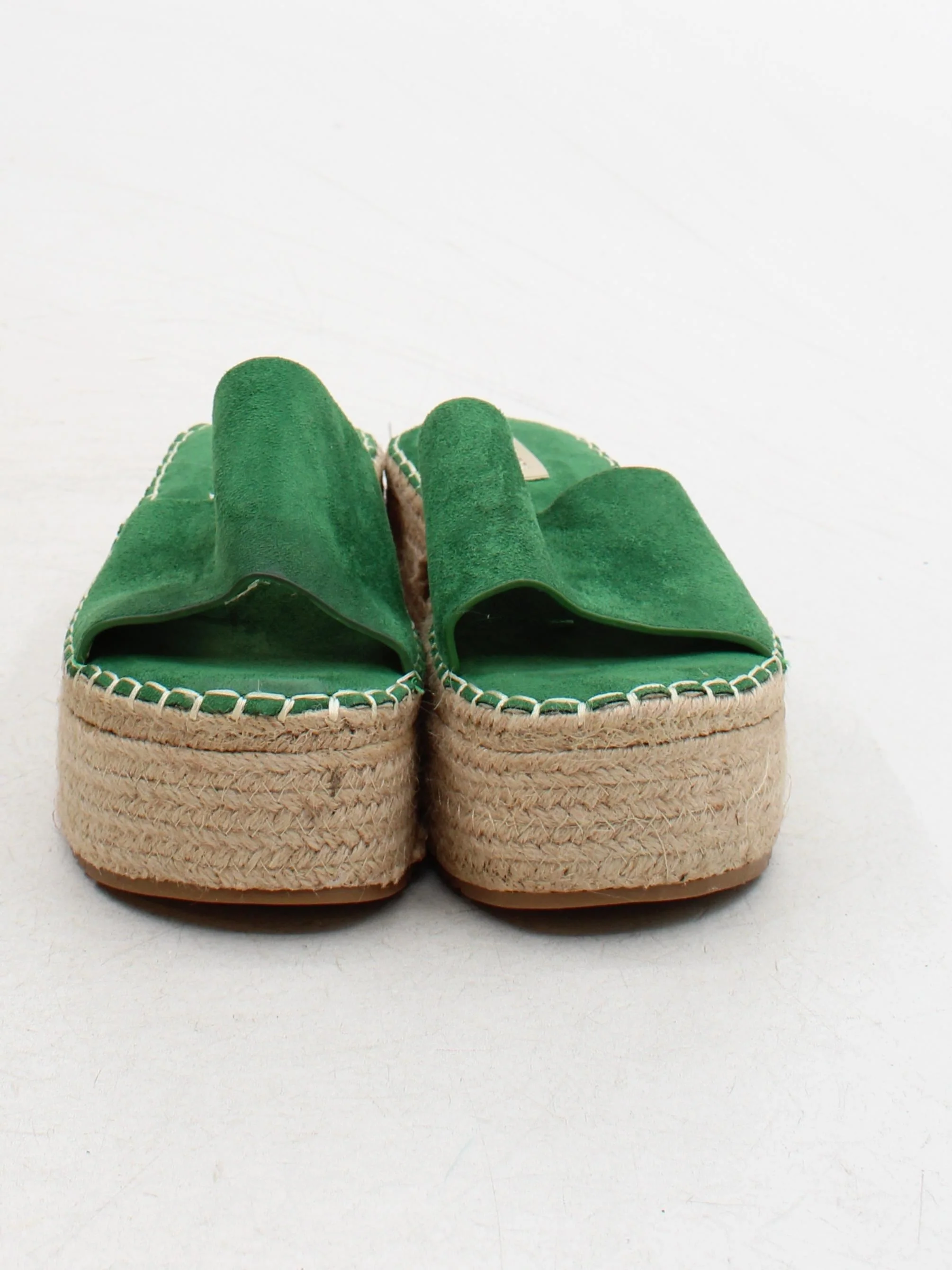 Bellucci Women's Sandals UK 6 Green 100% Suede Slider - Image 2