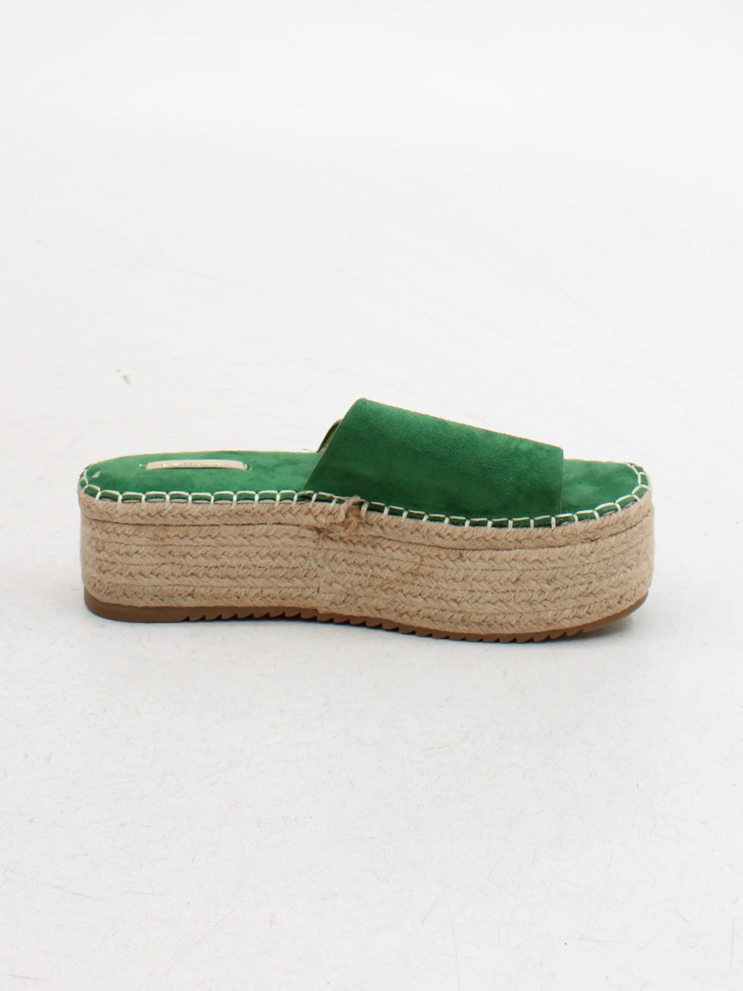 Bellucci Women's Sandals UK 6 Green 100% Suede Slider - Image 5