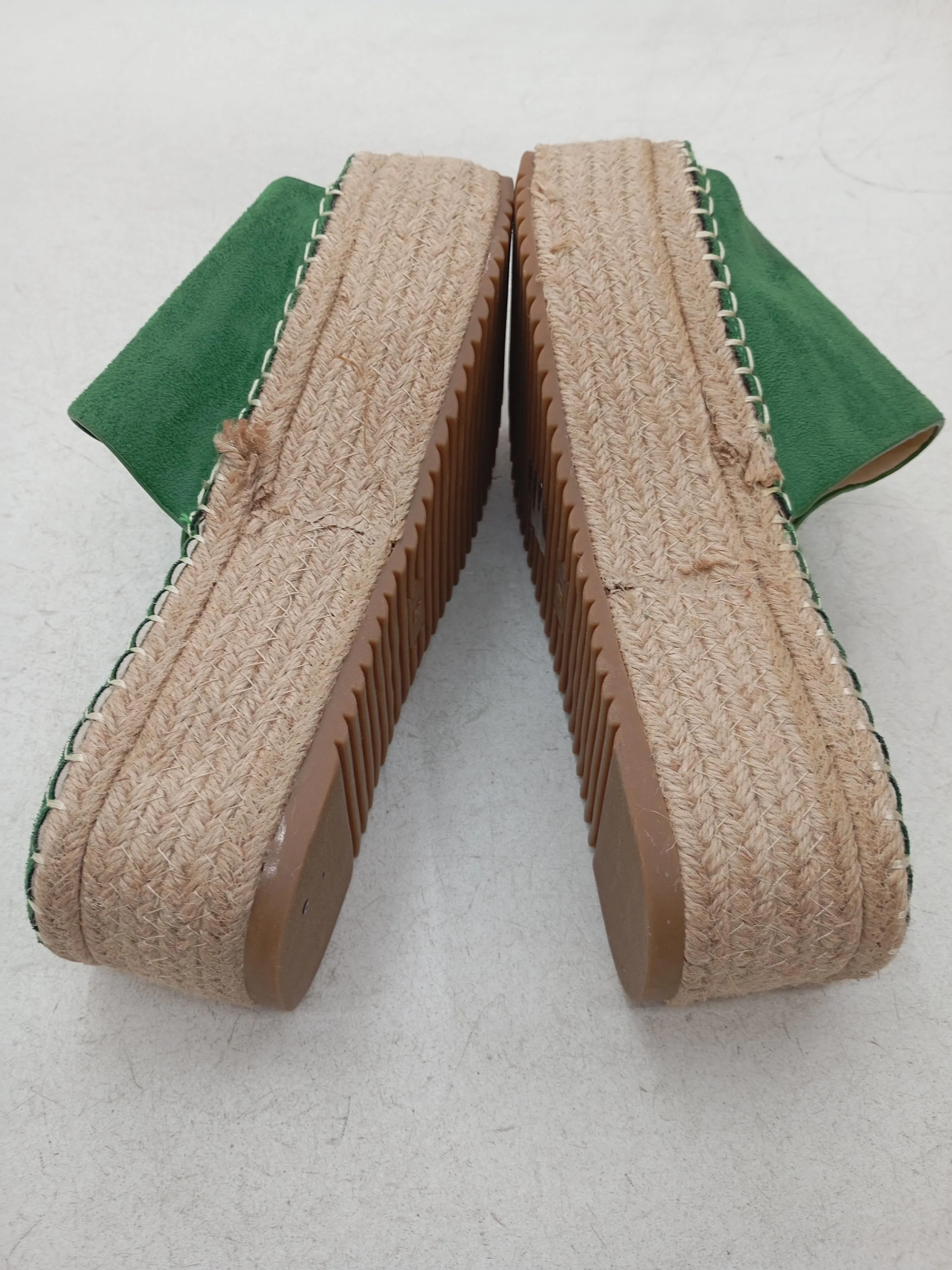 Bellucci Women's Sandals UK 6 Green 100% Suede Slider - Image 7