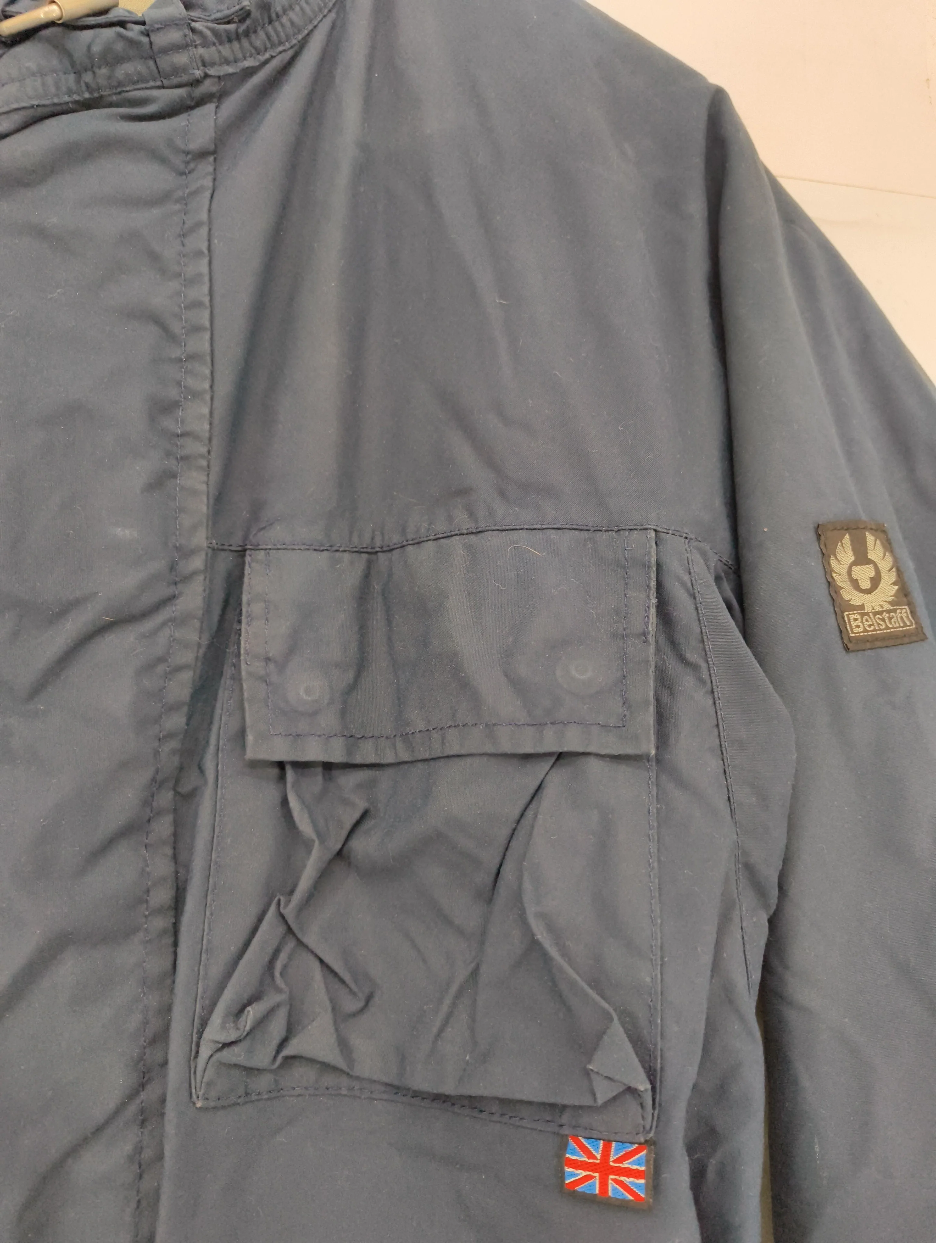 Belstaff Parka jacket blue - Image 6