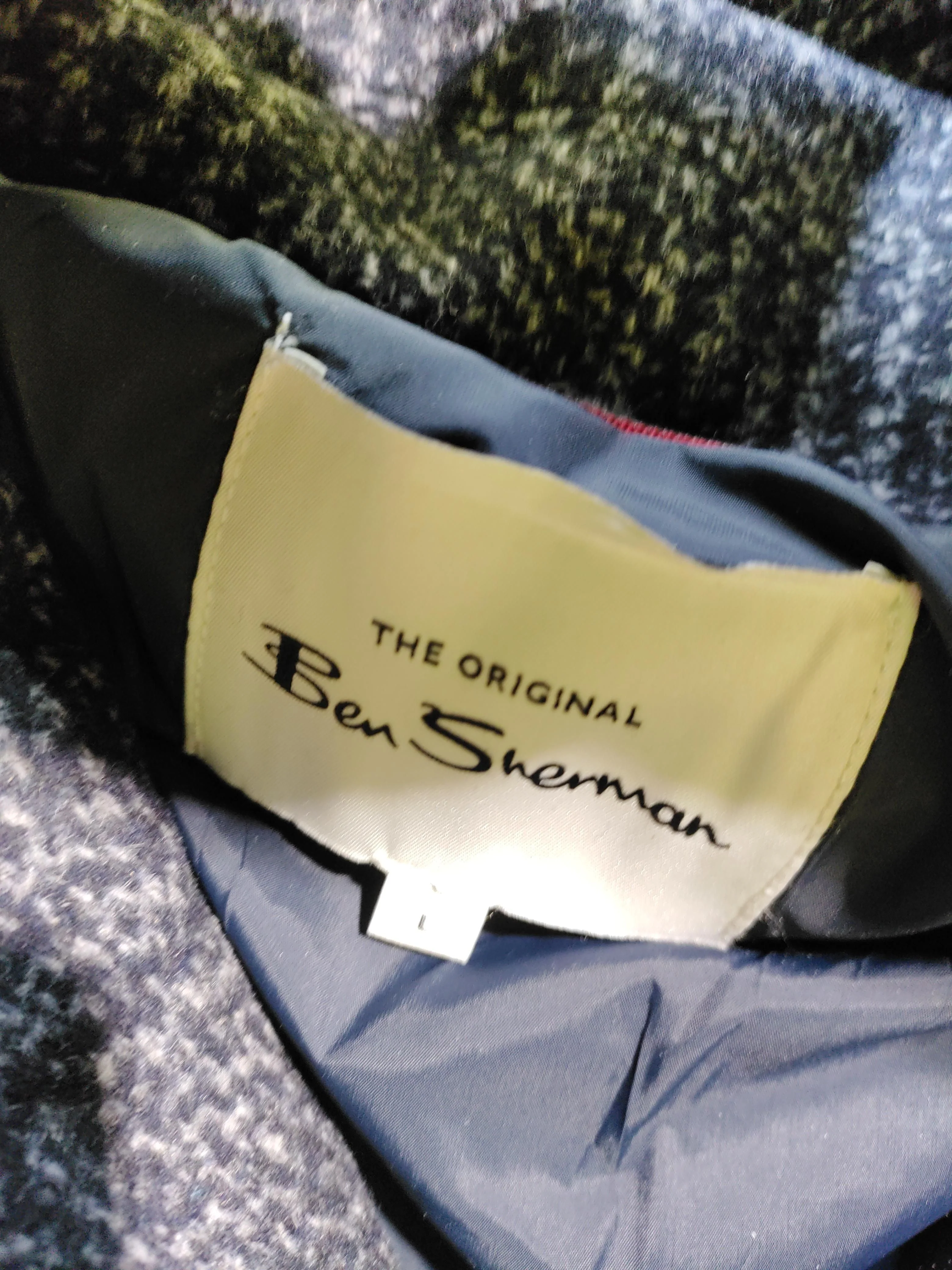 Ben Sherman Bomber Jacket jacket grey - Image 5