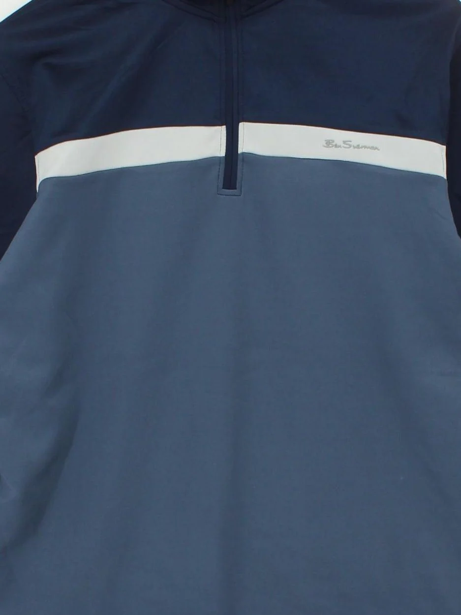 Ben Sherman Men's Hoodie M Blue Polyester with Spandex Pullover - Image 3