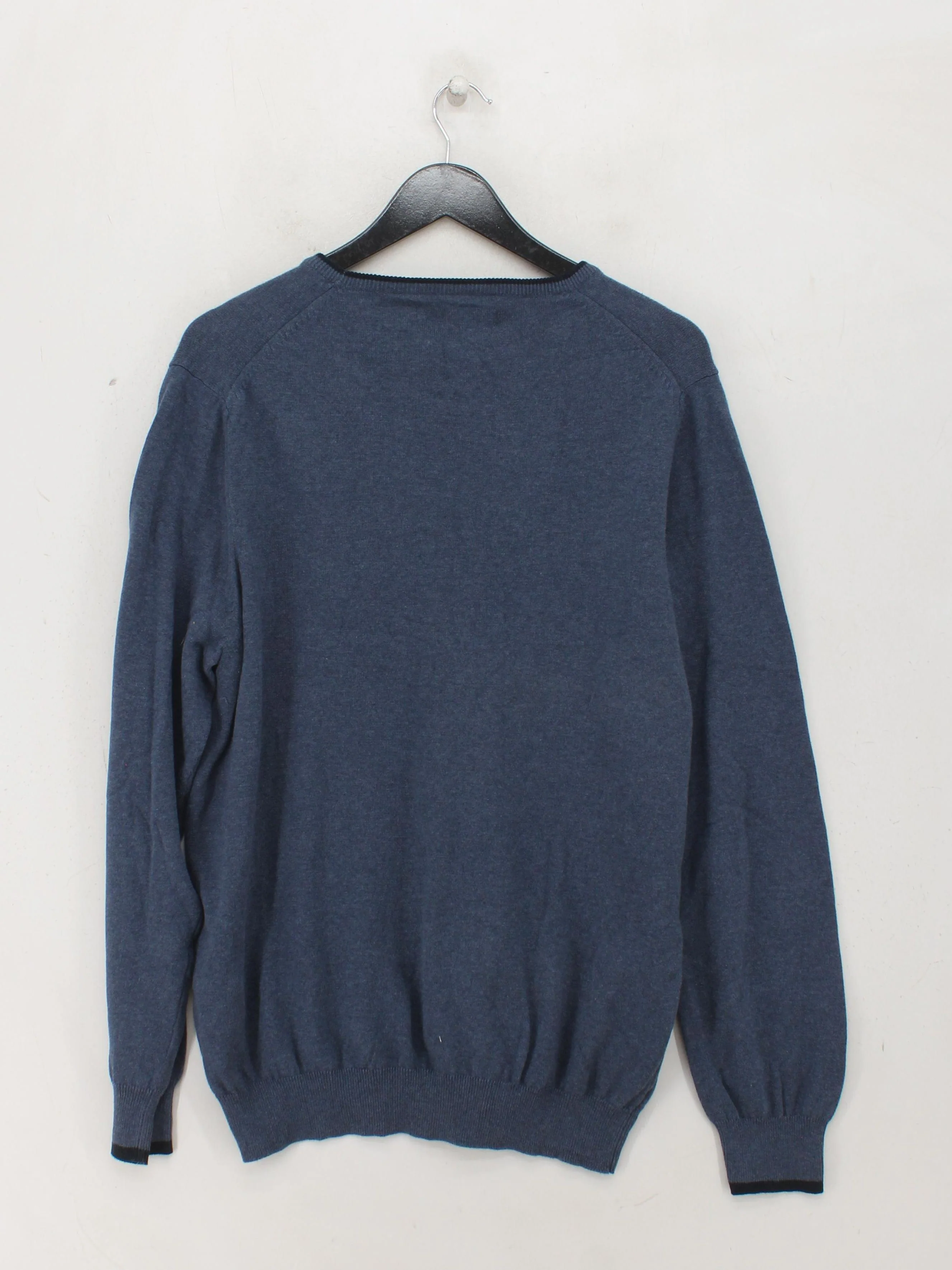 Ben Sherman Men's Jumper M Blue 100% Other Crew Neck Pullover New with tags - Image 2