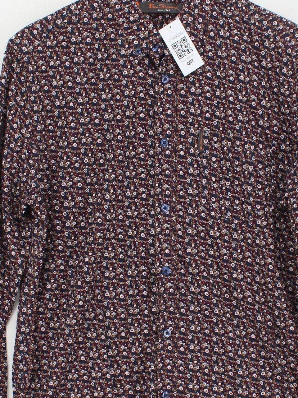 Ben Sherman Men's Shirt M Multi Floral 100% Cotton Basic - Image 3