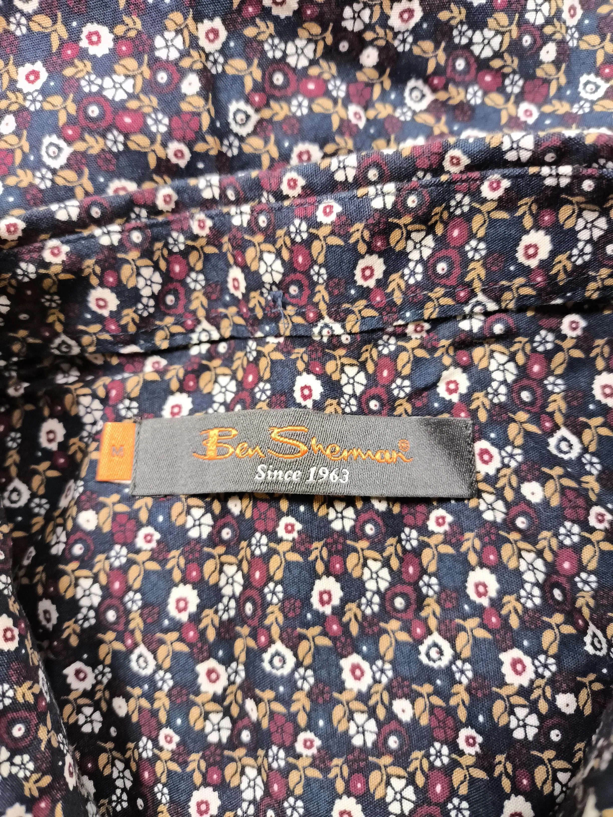 Ben Sherman Men's Shirt M Multi Floral 100% Cotton Basic - Image 5