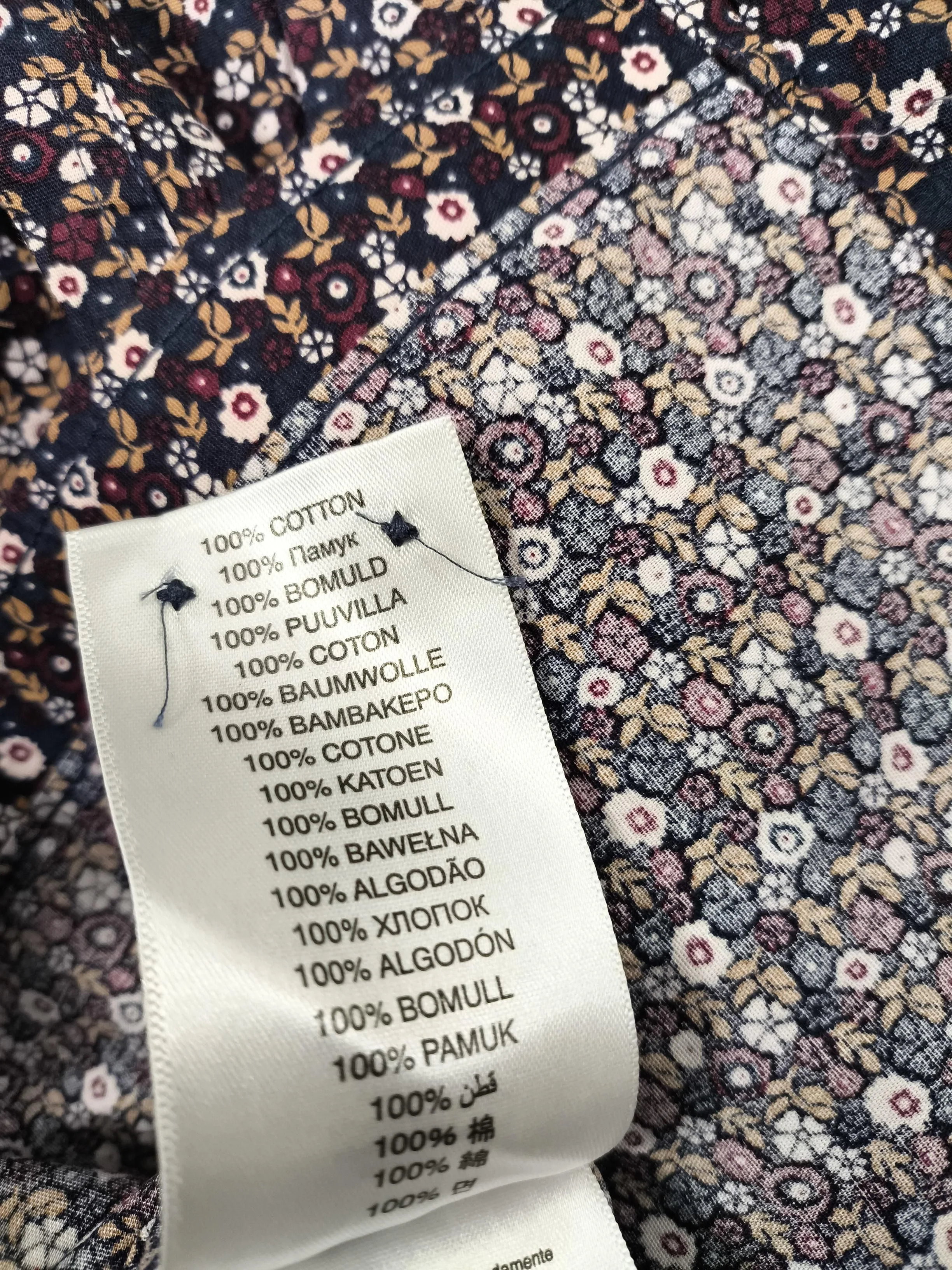 Ben Sherman Men's Shirt M Multi Floral 100% Cotton Basic - Image 6