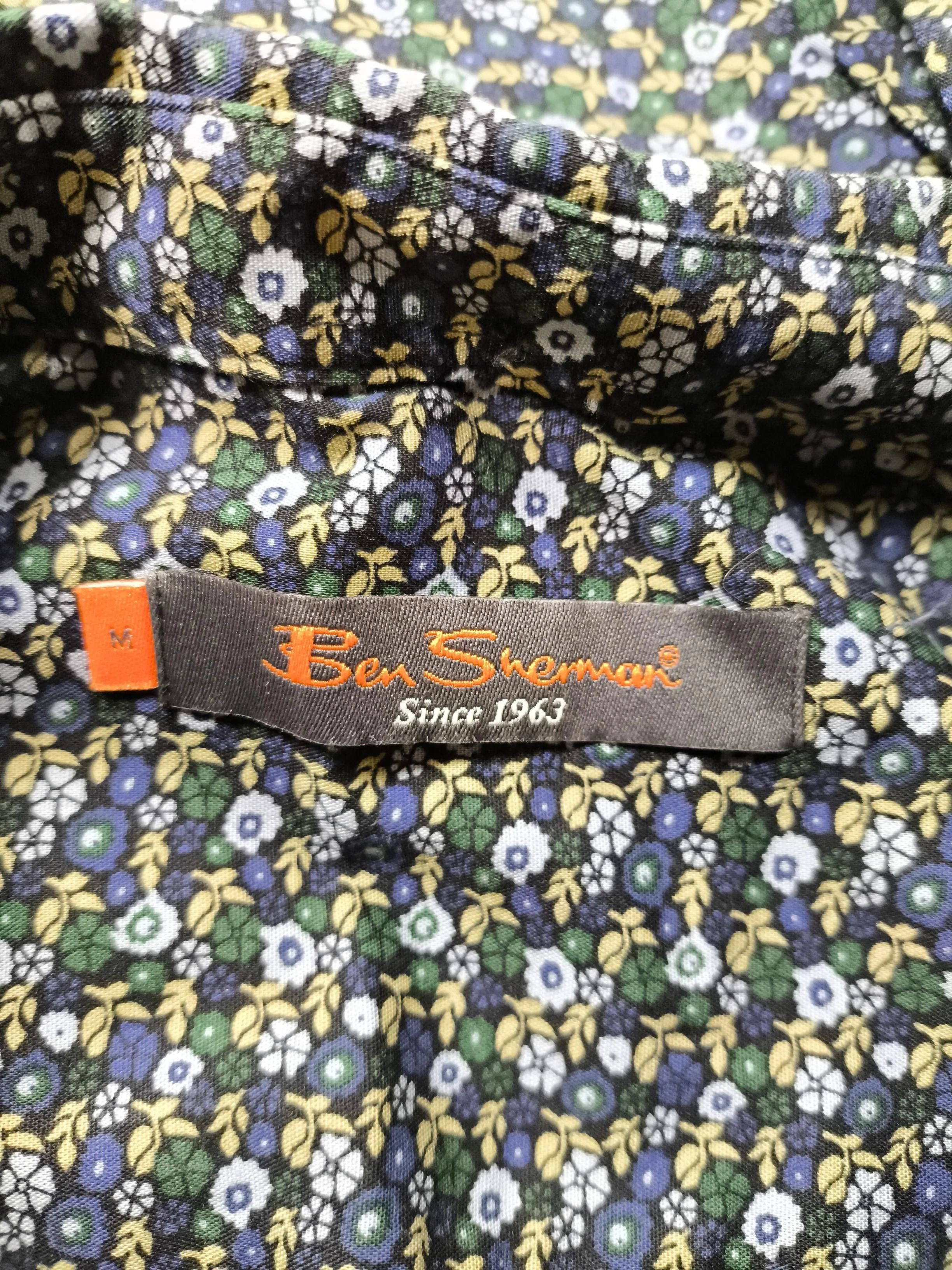 Ben Sherman Men's Shirt M Multi Floral 100% Cotton Basic - Image 5