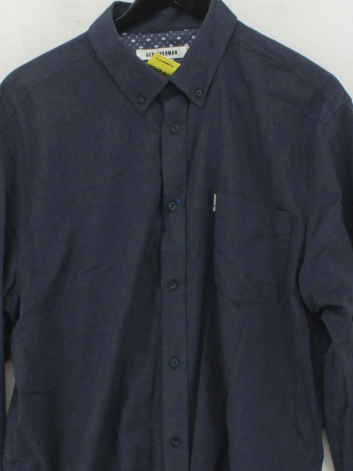 Ben Sherman Men's Shirt XL Blue 100% Cotton Basic - Image 3