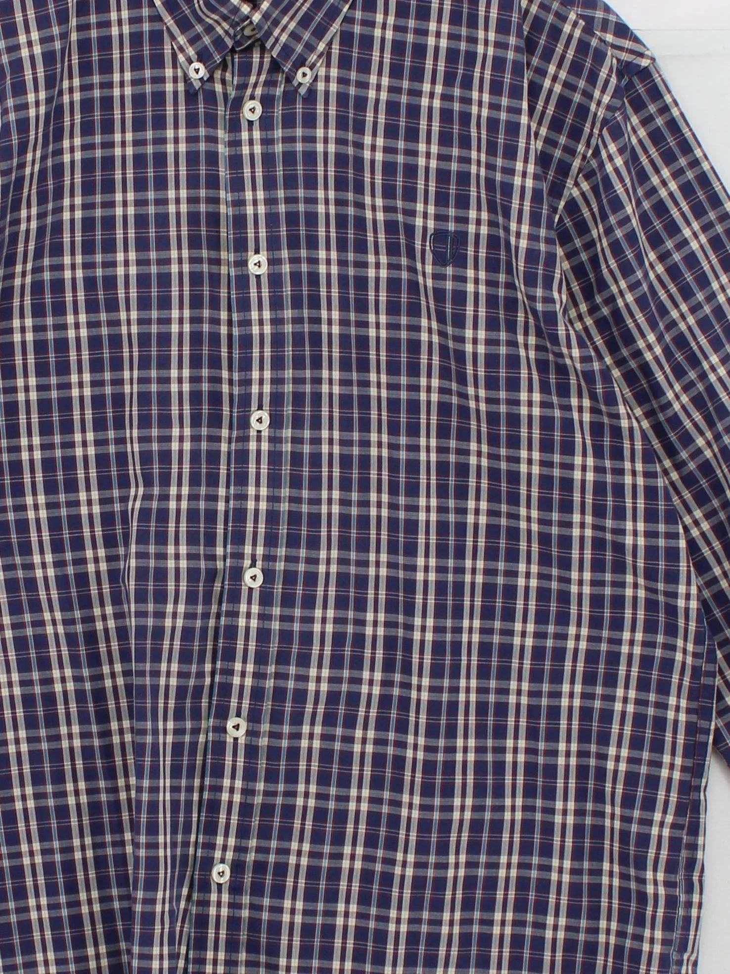 Ben Sherman Men's Shirt XL Blue Checkered Cotton with Polyester Basic - Image 3