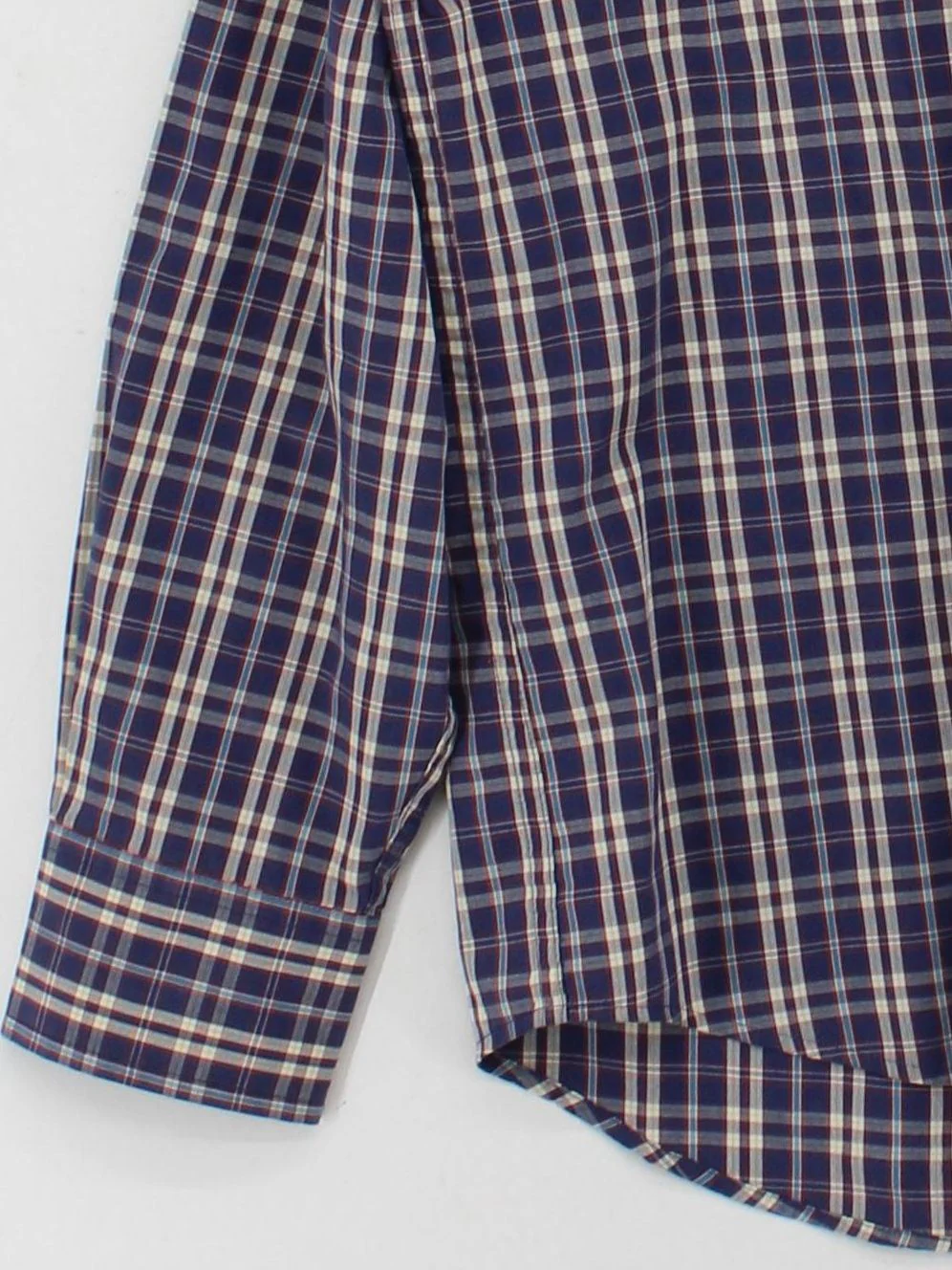 Ben Sherman Men's Shirt XL Blue Checkered Cotton with Polyester Basic - Image 4