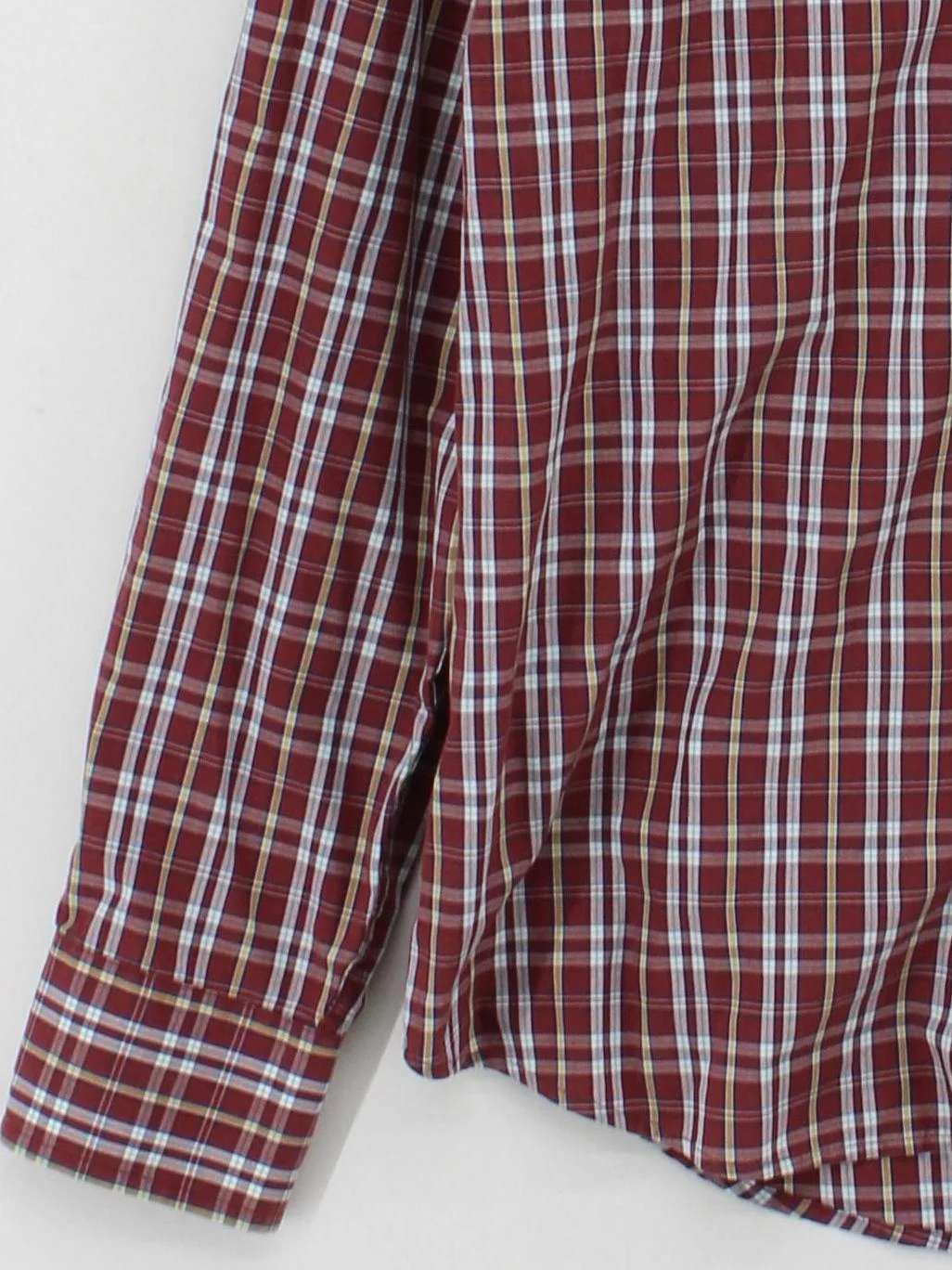 Ben Sherman Men's Shirt XL Red Checkered Cotton with Polyester Basic - Image 4