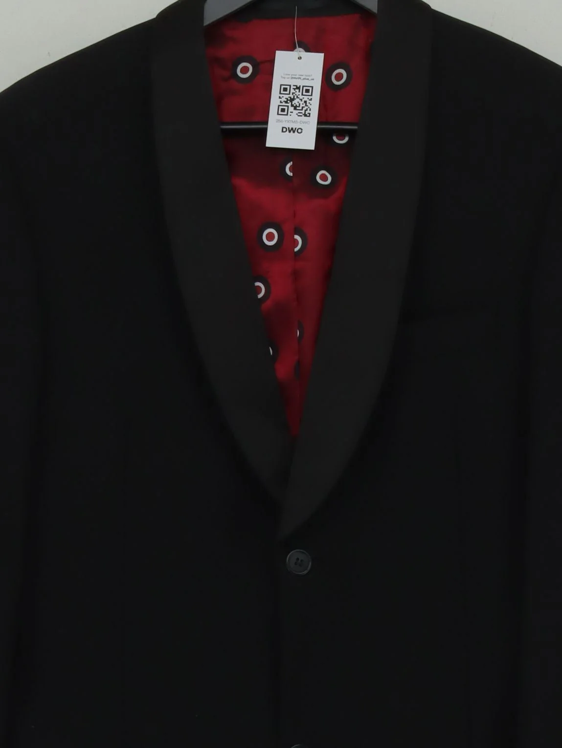 Ben Sherman Men's Two Piece Suit Chest: 40 in Black Polyester - Image 3