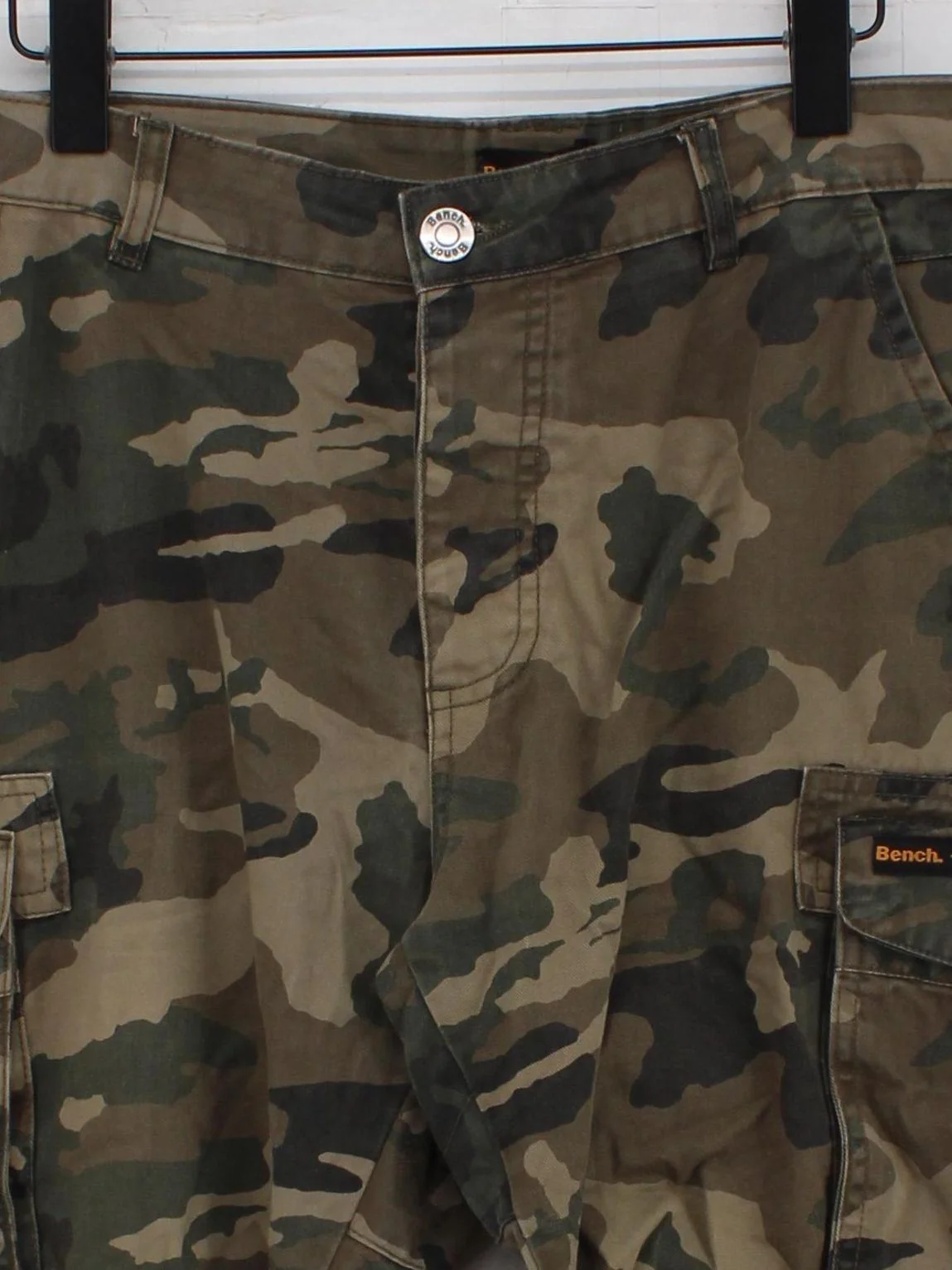 Bench Men's Shorts L Multi Animal Print 100% Cotton Cargo - Image 3