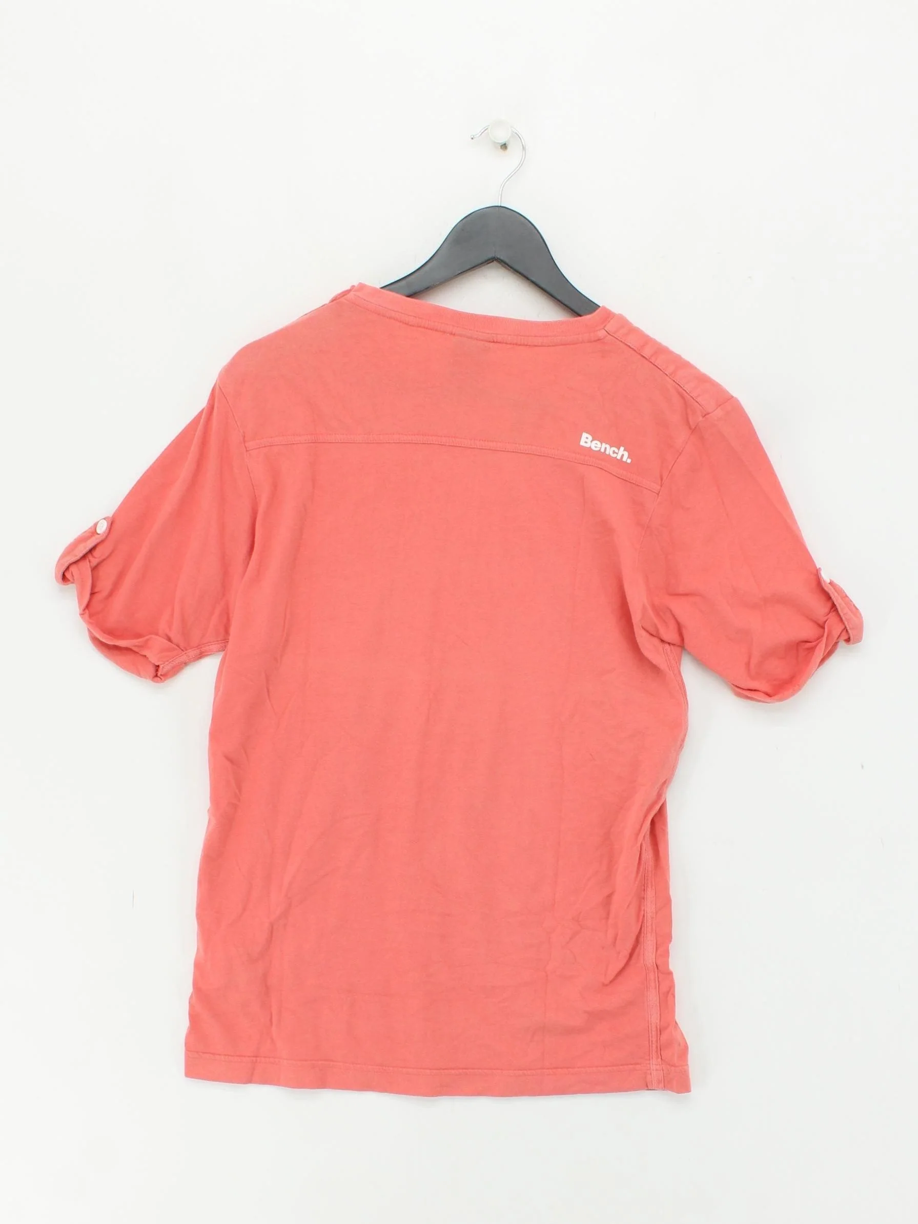 Bench Men's T-Shirt M Pink 100% Cotton Basic - Image 2