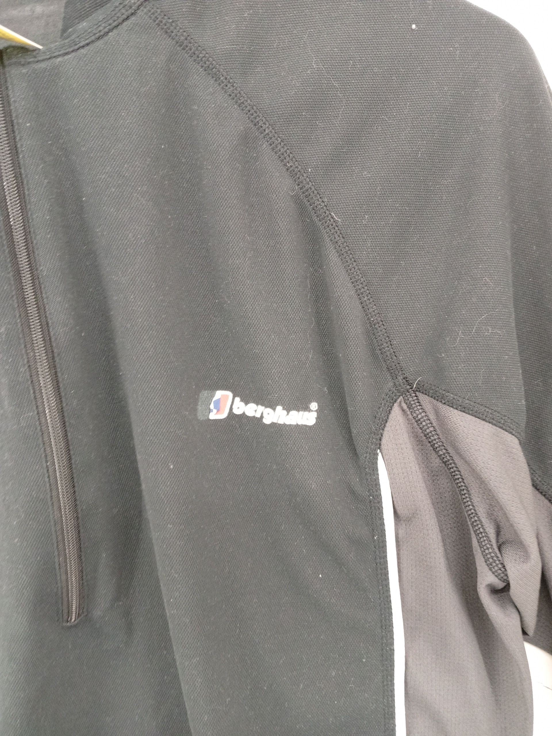 Berghaus Men's Hoodie L Black 100% Polyester Pullover - Image 5