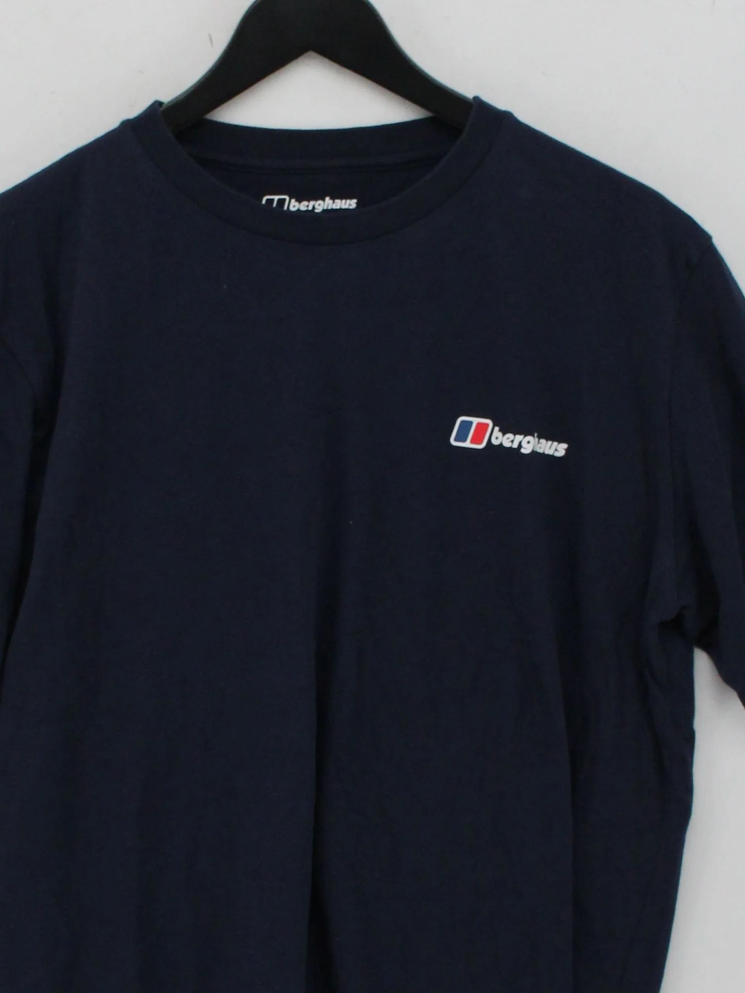 Berghaus Men's T-Shirt L Blue 100% Cotton Basic - Image 3