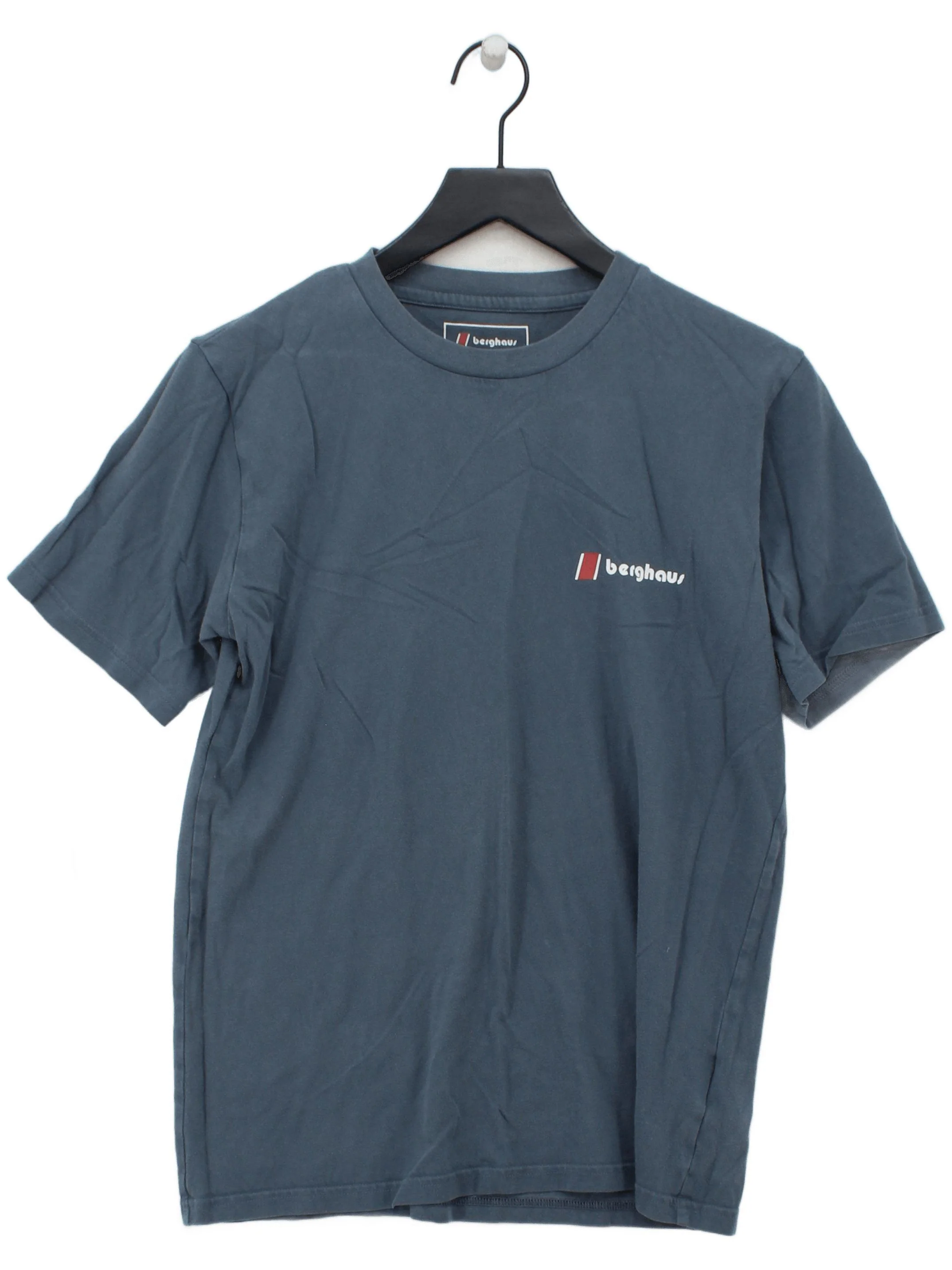 Berghaus Men's T-Shirt M Blue 100% Cotton Basic