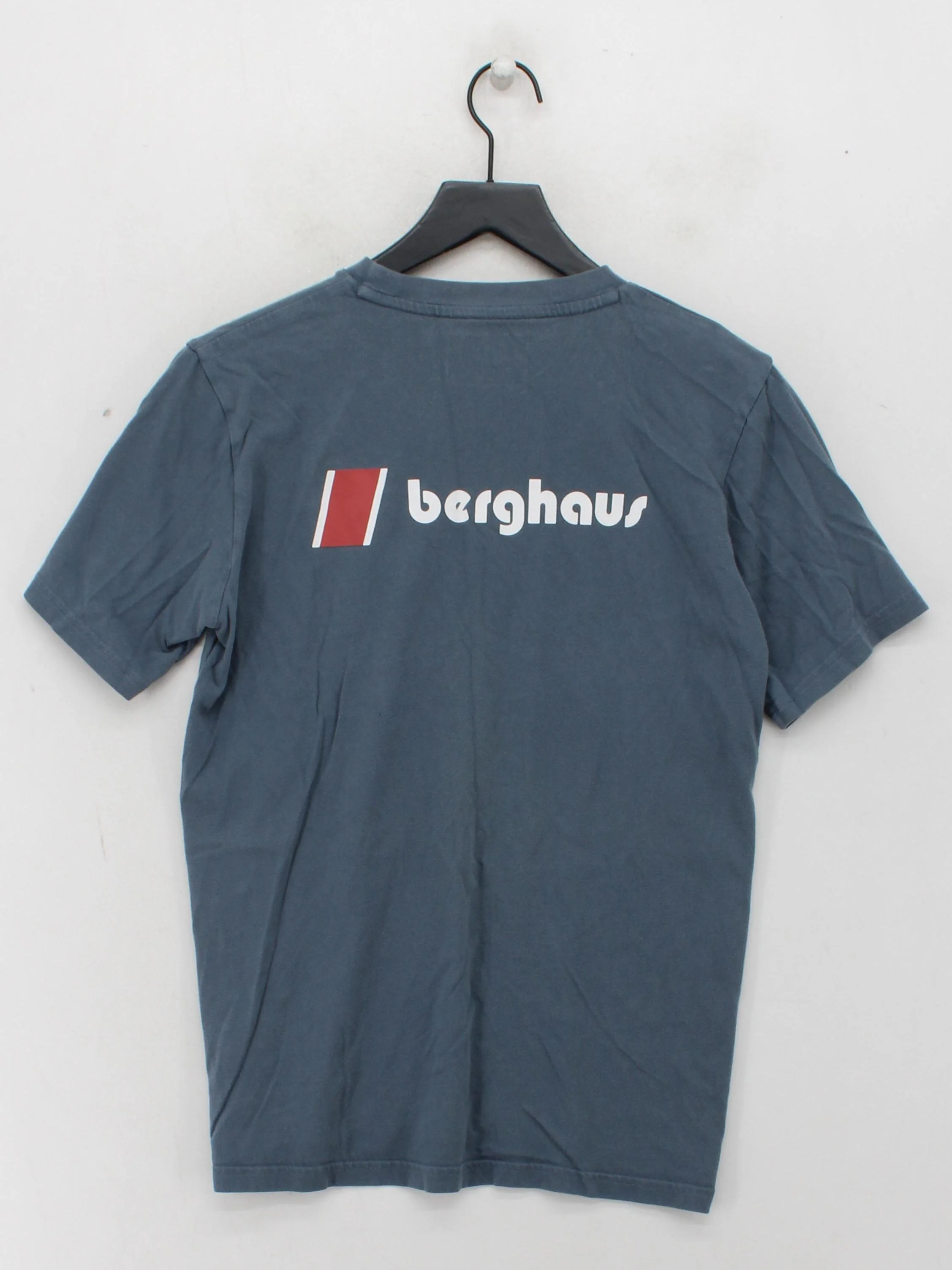 Berghaus Men's T-Shirt M Blue 100% Cotton Basic - Image 2