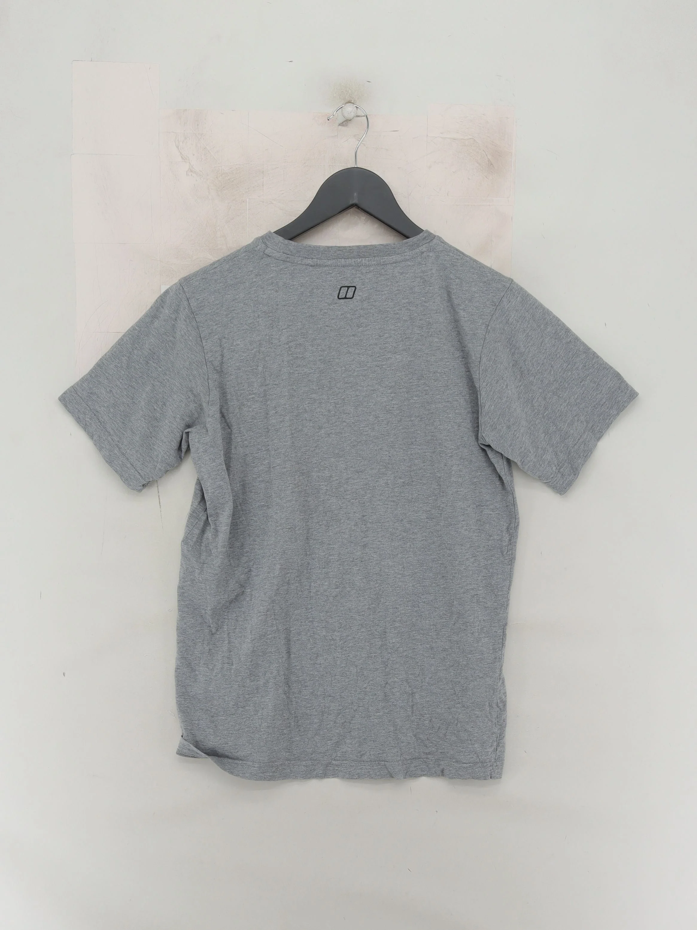 Berghaus Men's T-Shirt S Grey Graphic 100% Cotton Round Neck Basic - Image 2